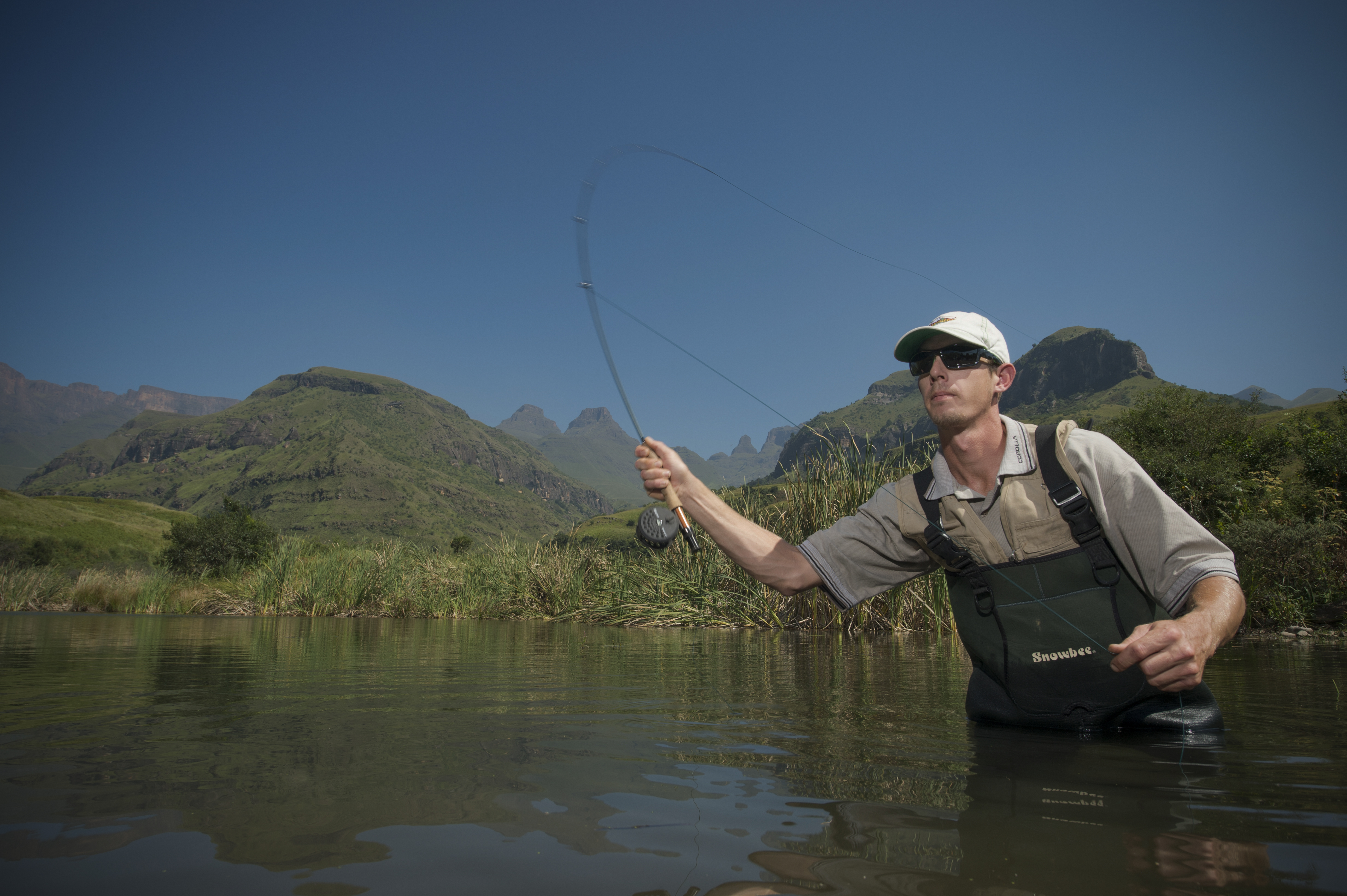 With two Bass and one Trout Dam on the Property - Cathdral Peak Hotel is the Perfect Destination for a Fishing Getaway