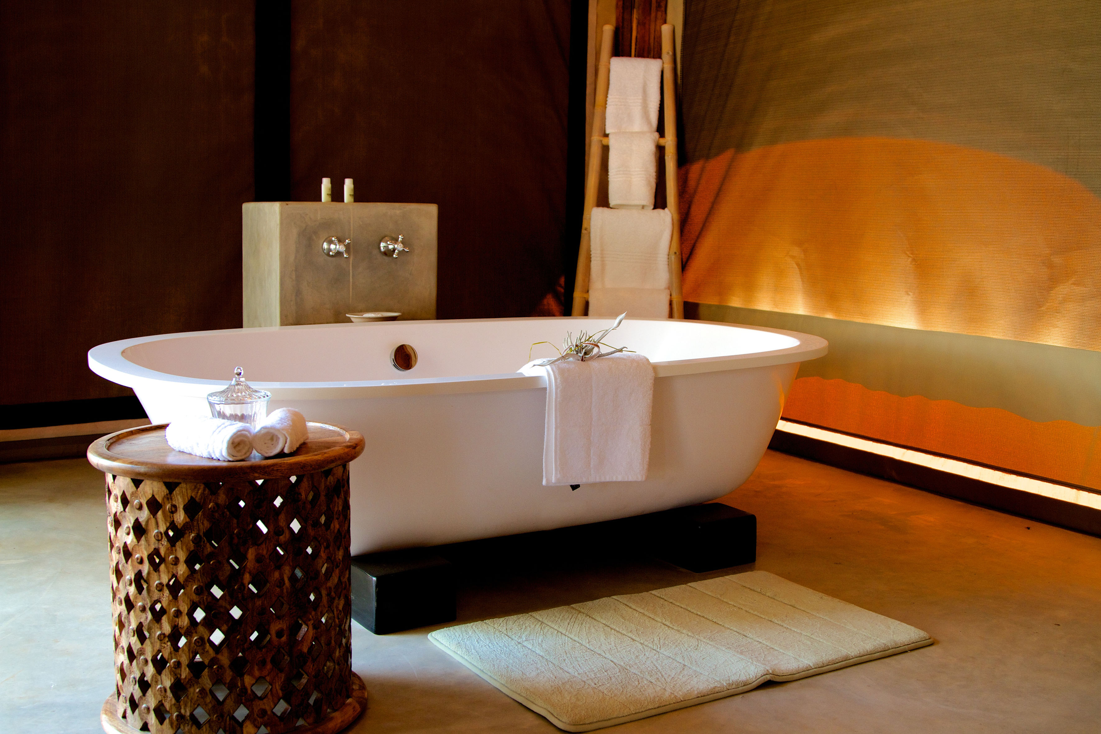 All suites have a free standing ensuite bathtub