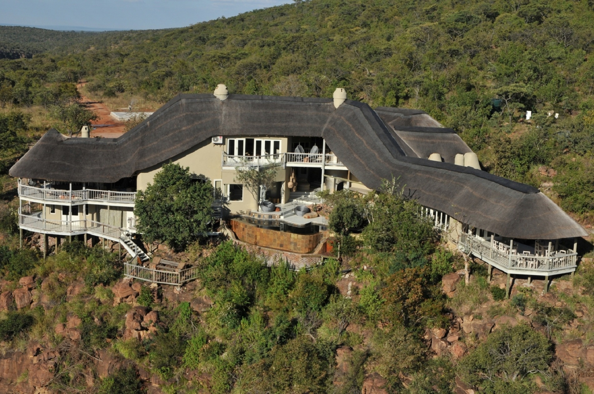 Exterior of Clifftop Exclusive Safari Hideaway