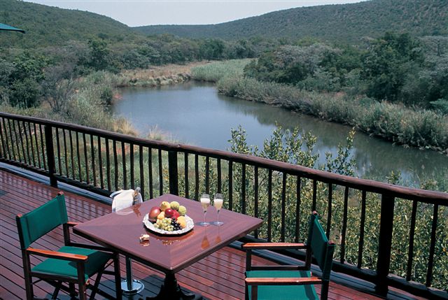 View from breakfast deck