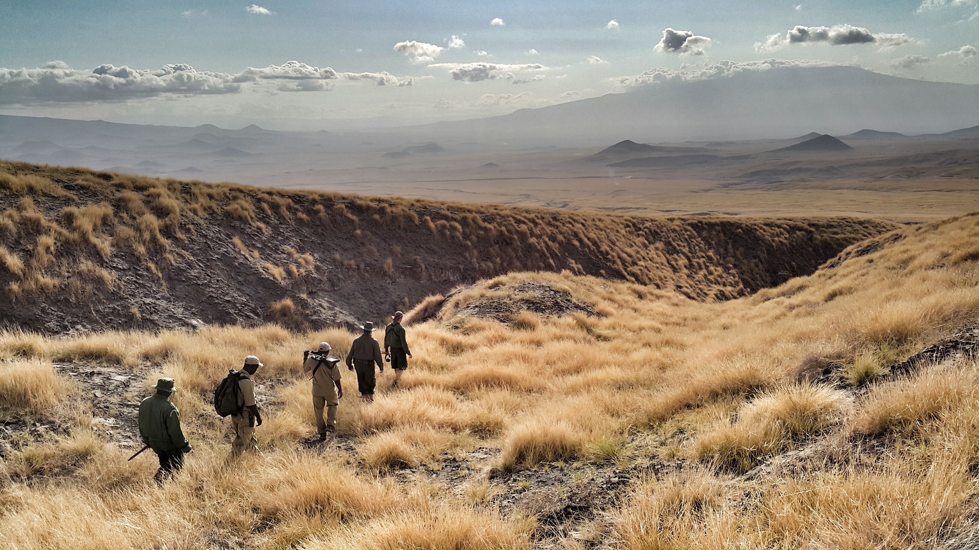 Lower slopes of Oldoinyo Lengai Mountain
