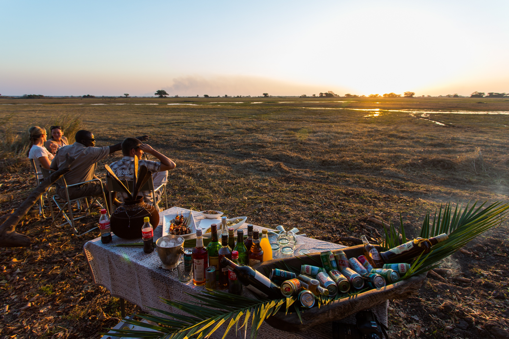 Busanga Plains picnic