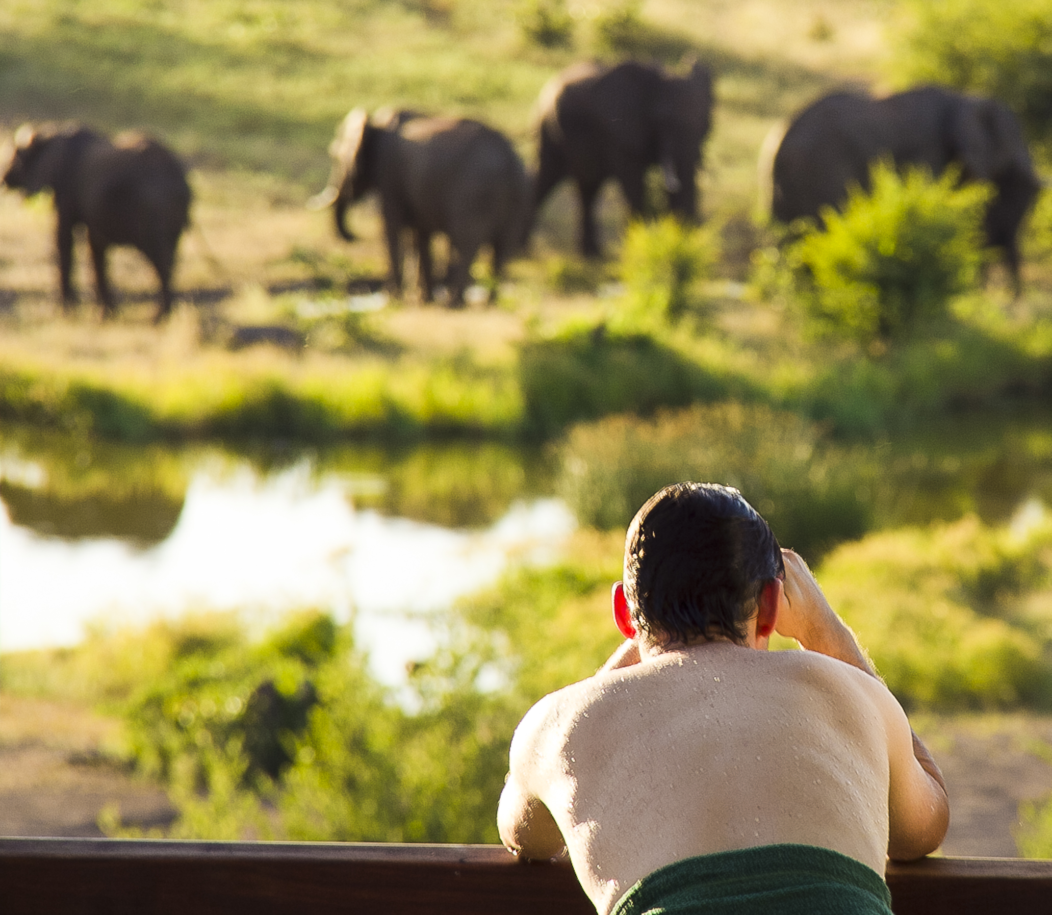 With the benefit of easy access to the restaurants, activities and facilities of Victoria Falls Safari Lodge, the Safari Suites have their own space and charm away from the main lodge. 