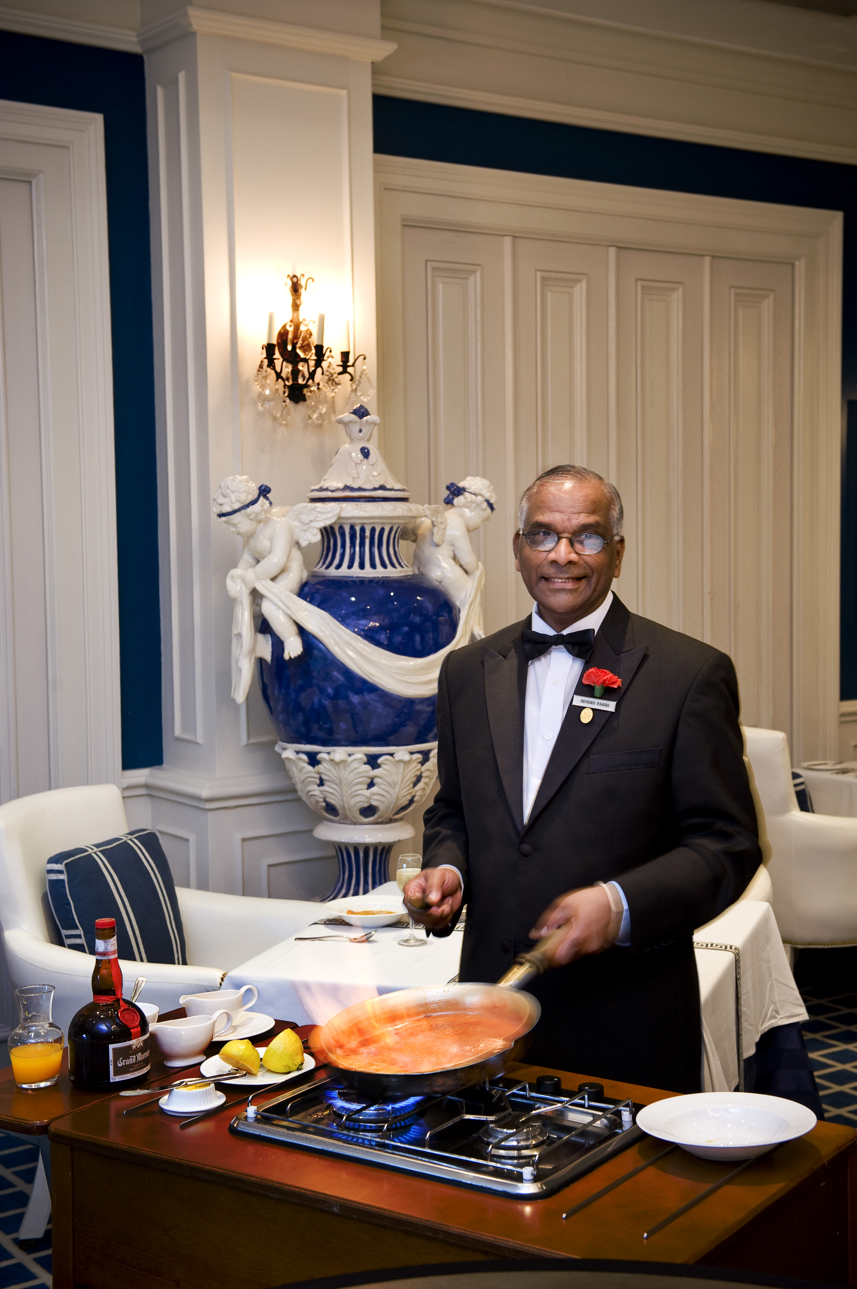 Traditional restaurant service