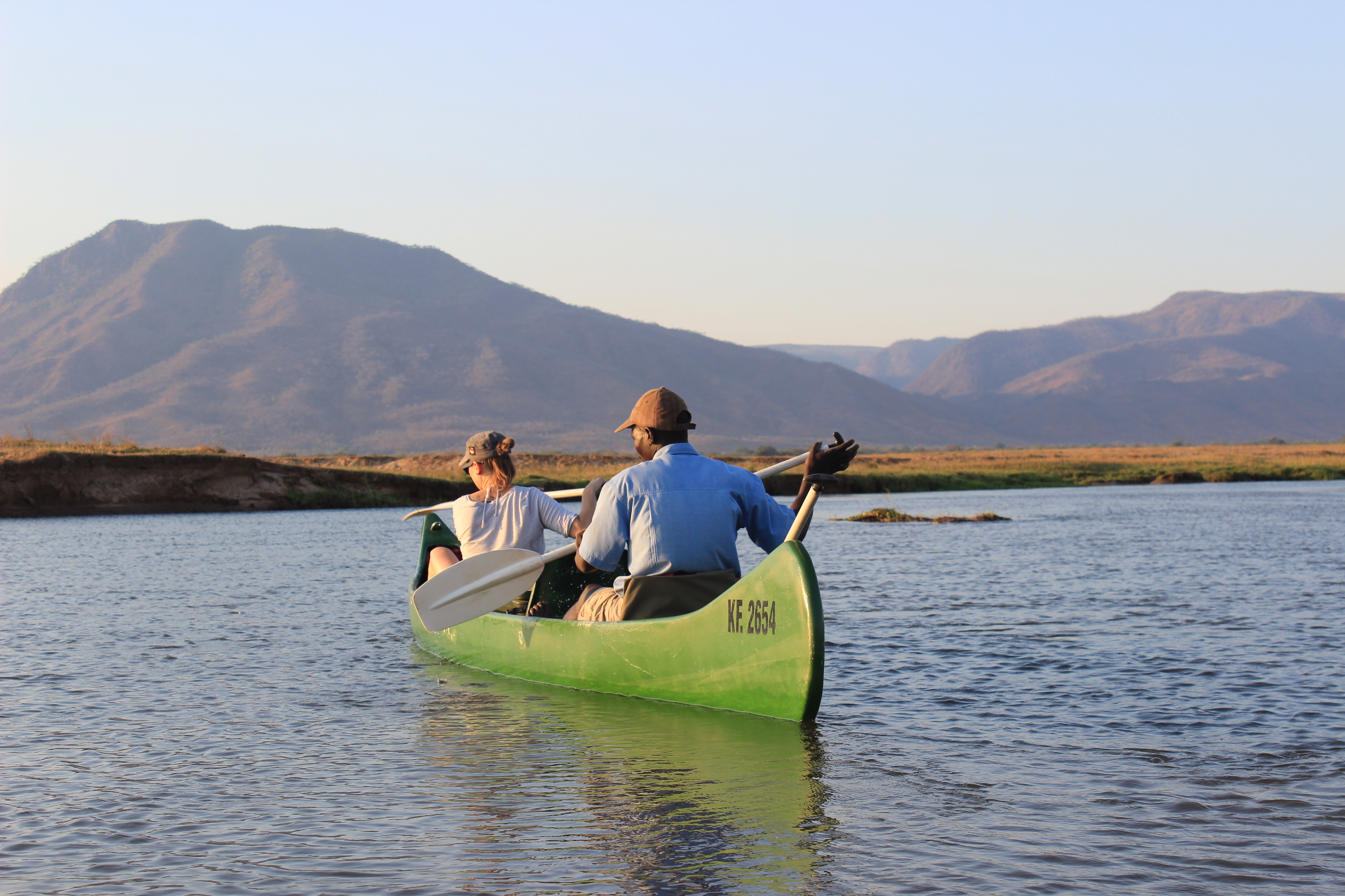 Canoeing Safari on the Zambezi River