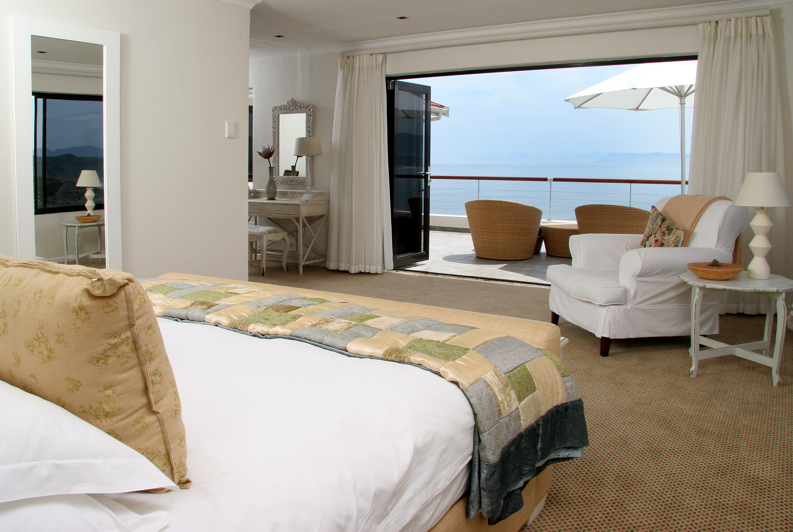 The luxurious sea front Ocean Suite