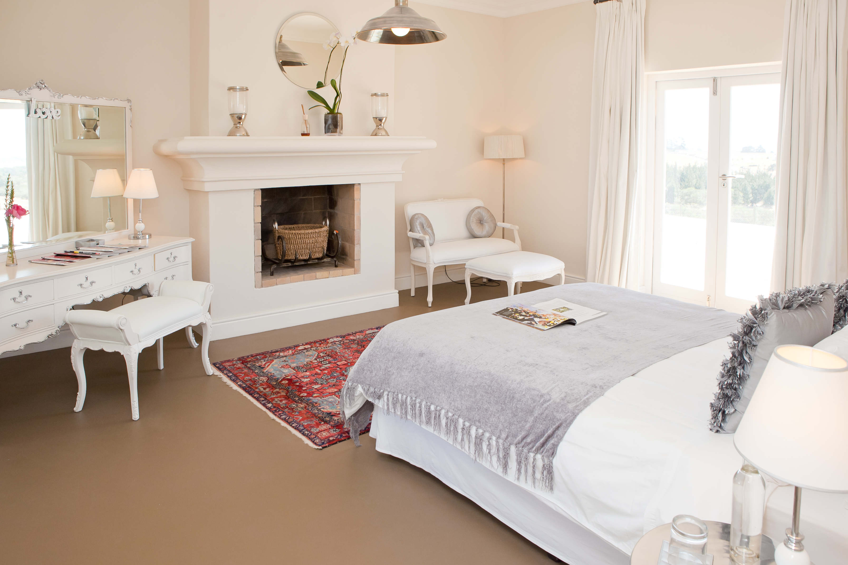 Each Luxury Room is individually decorated