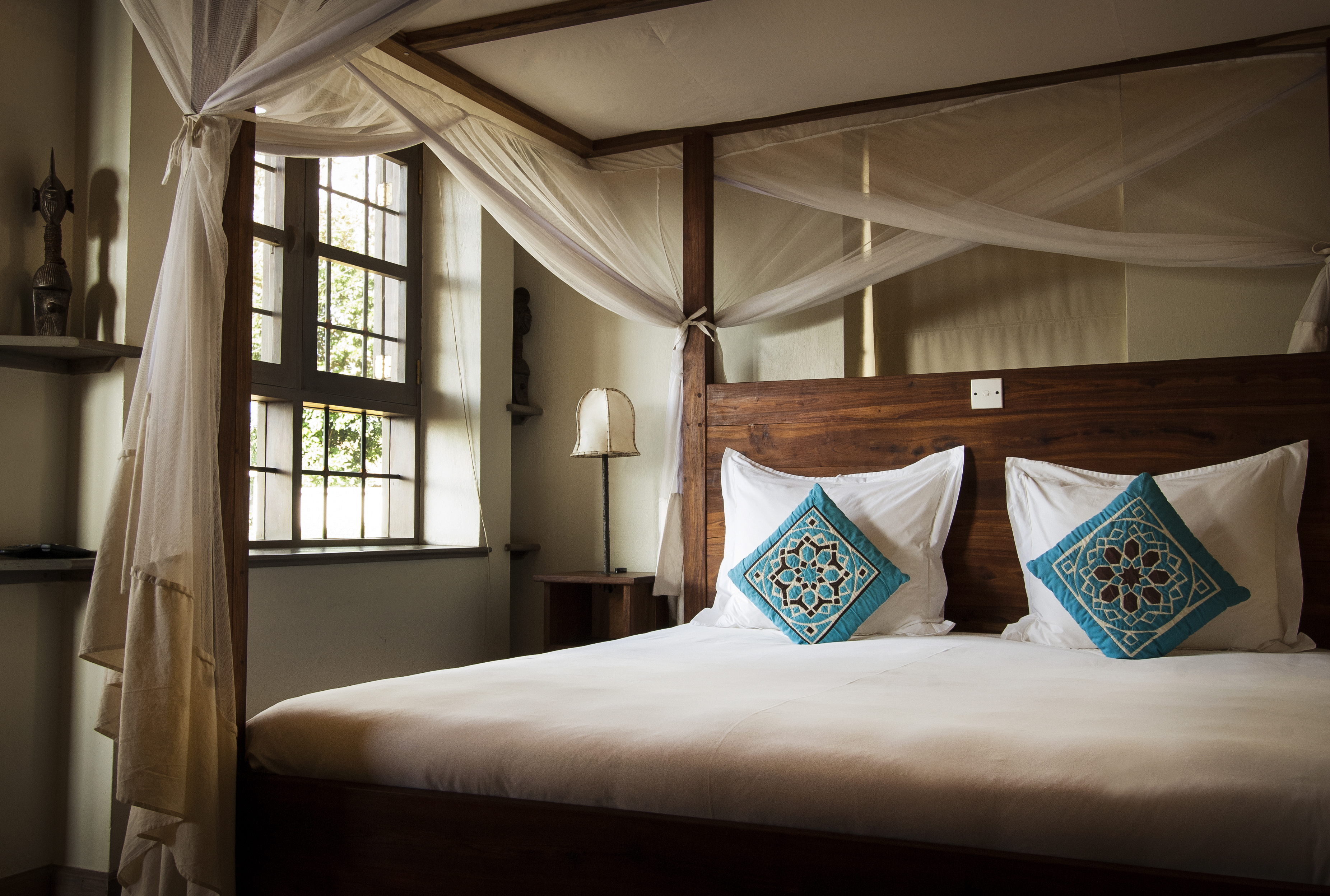 Bedroom at a Machweo Cottage
