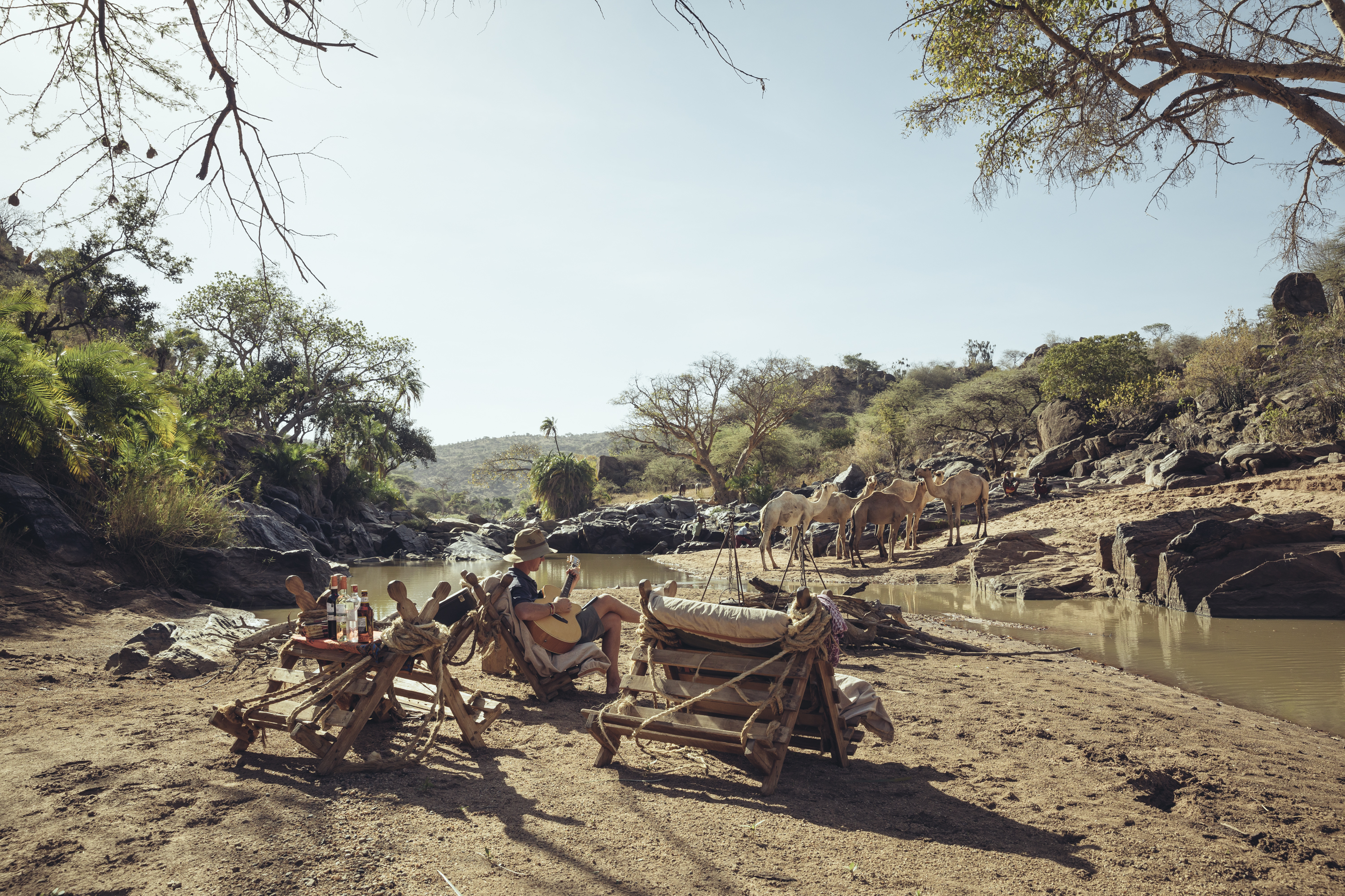 Fly Camping by the river/ Ol Malo Nomad