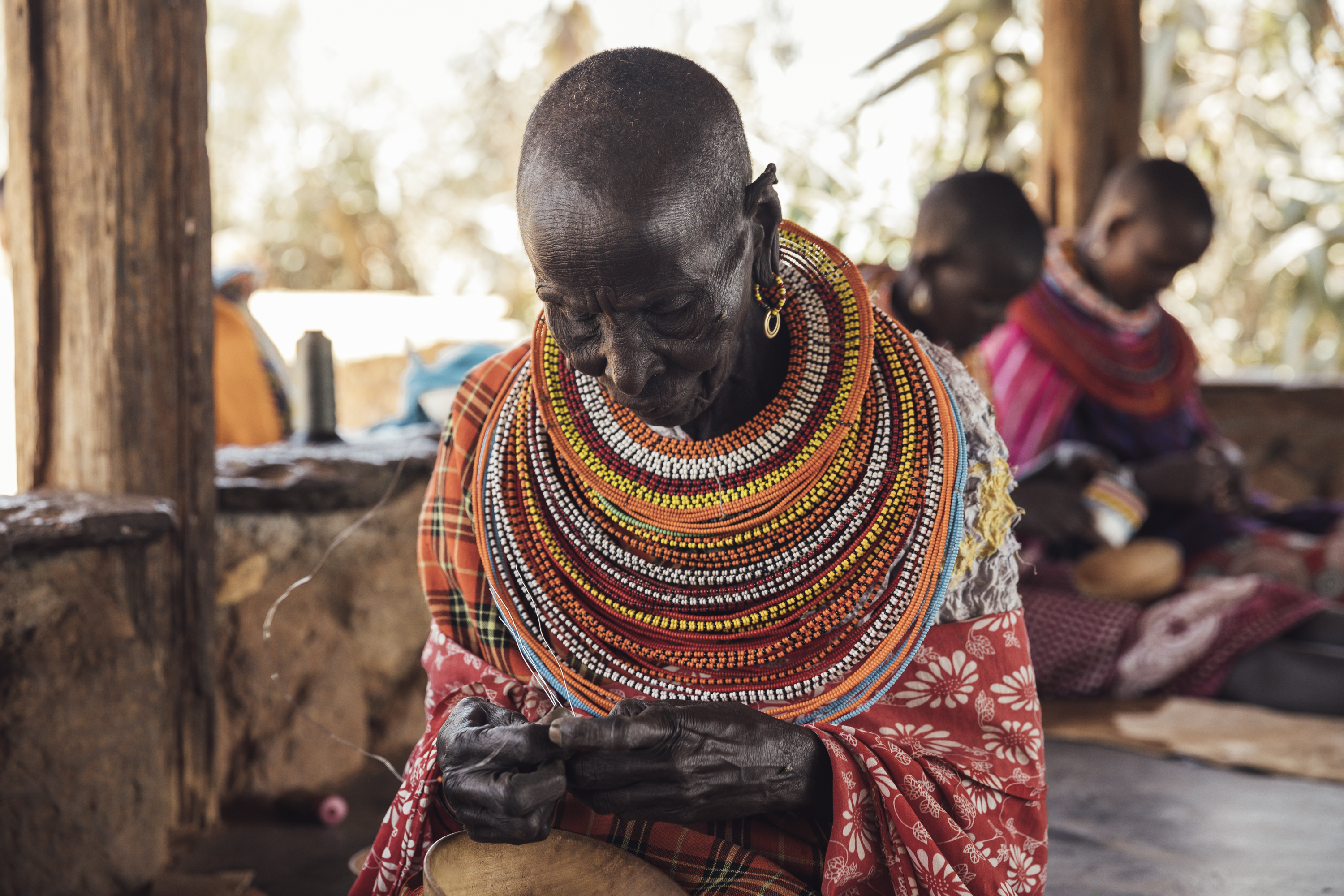 Ladies beading workshop