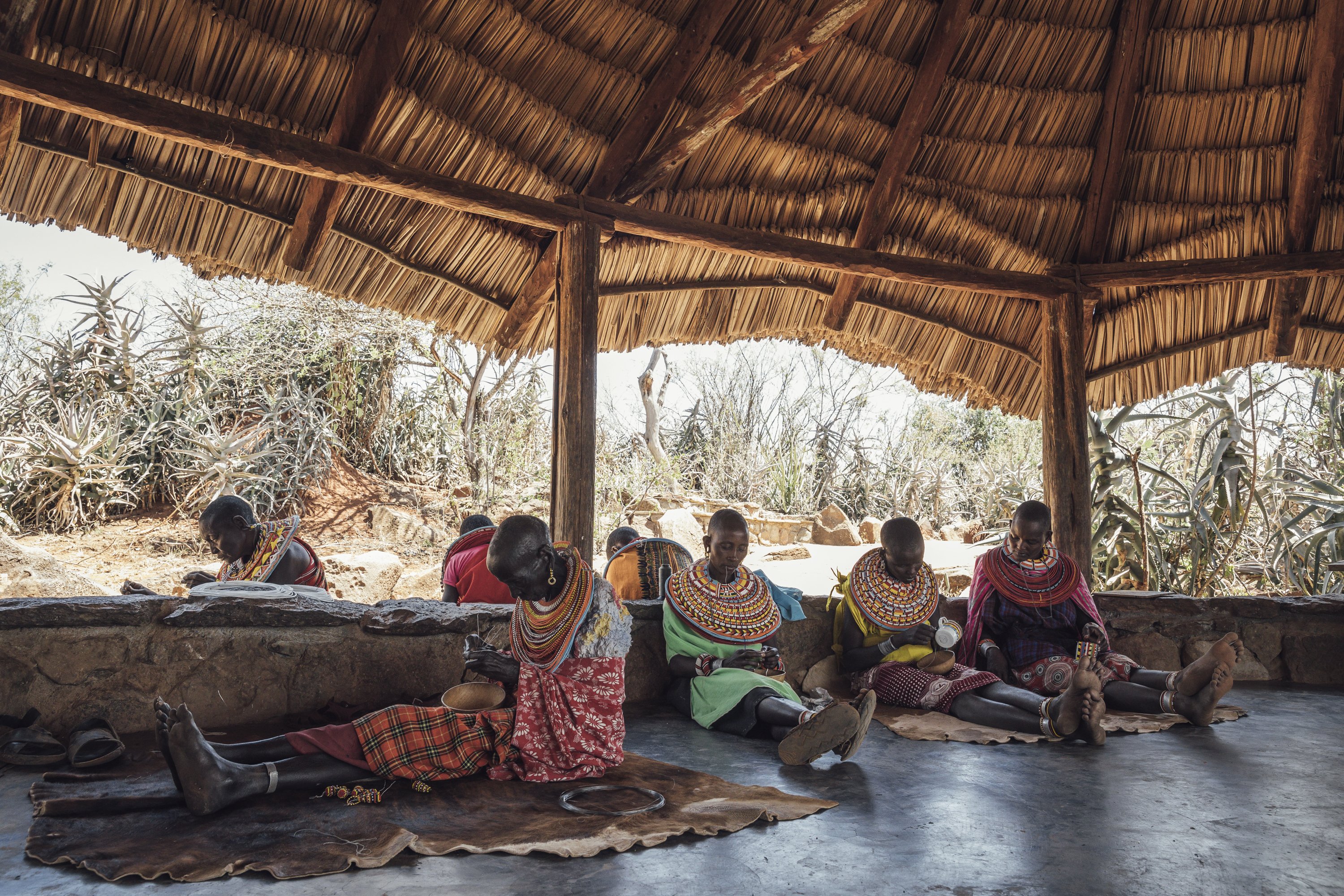 Ladies beading workshop