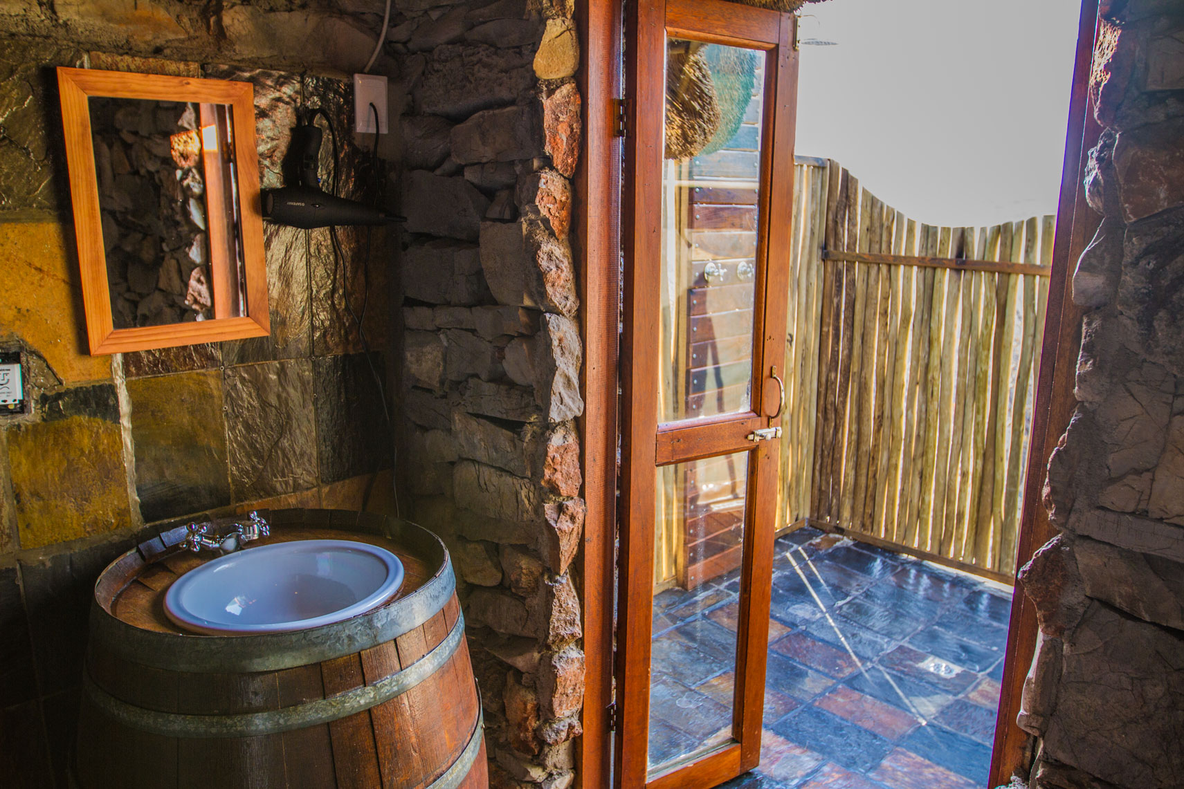 Hemingway Tent Bathroom