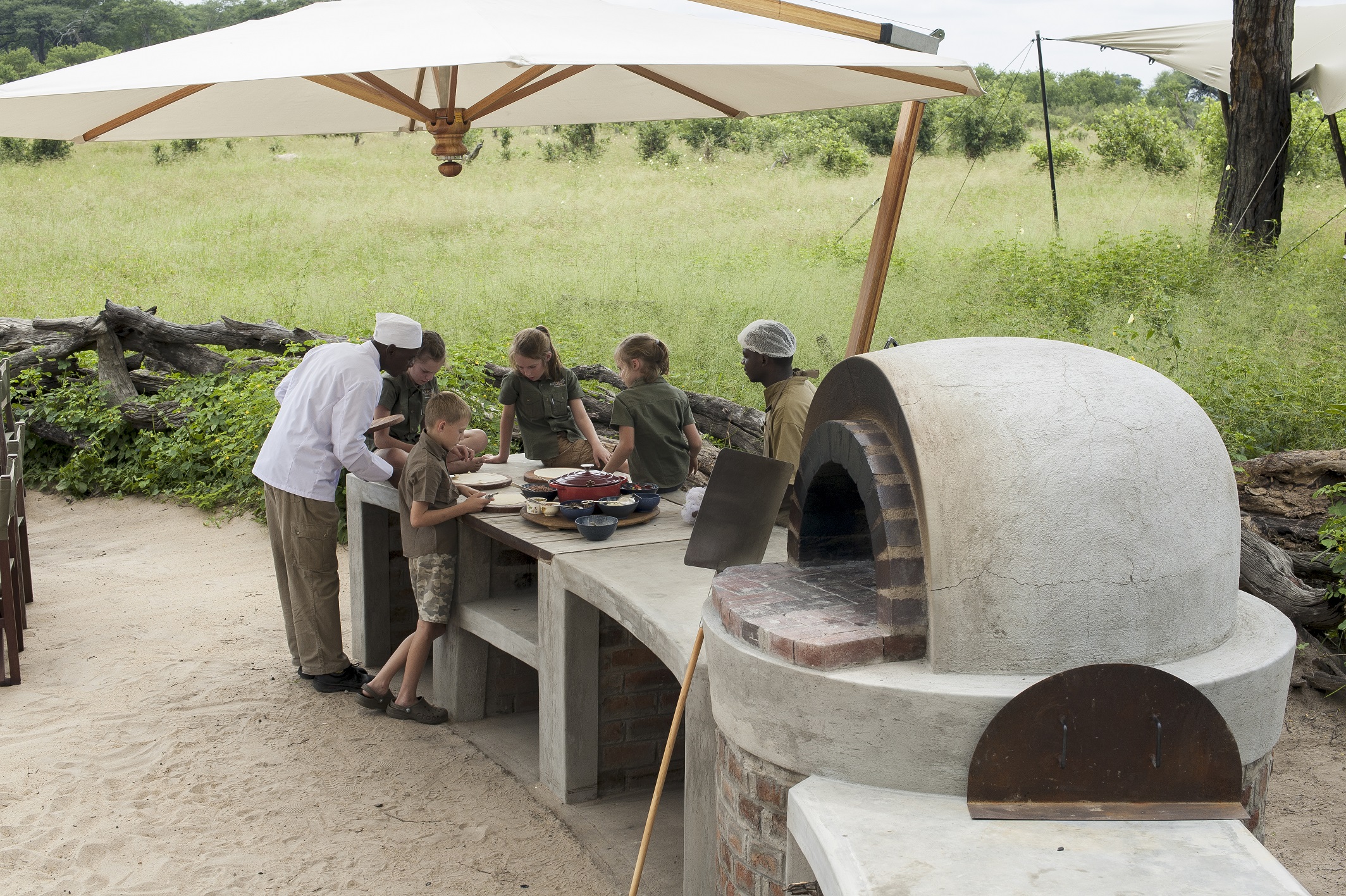 Pizza oven, kids competition 