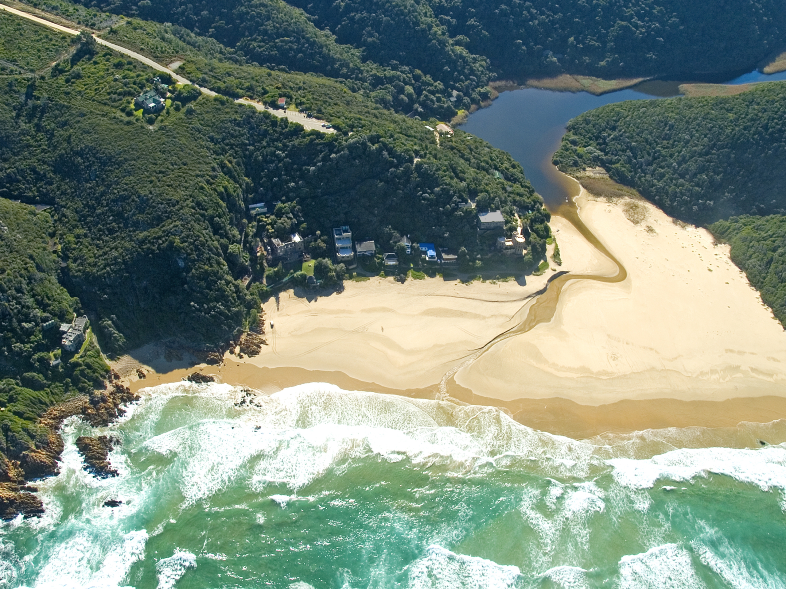 Aerial View of Pezula Private Castle