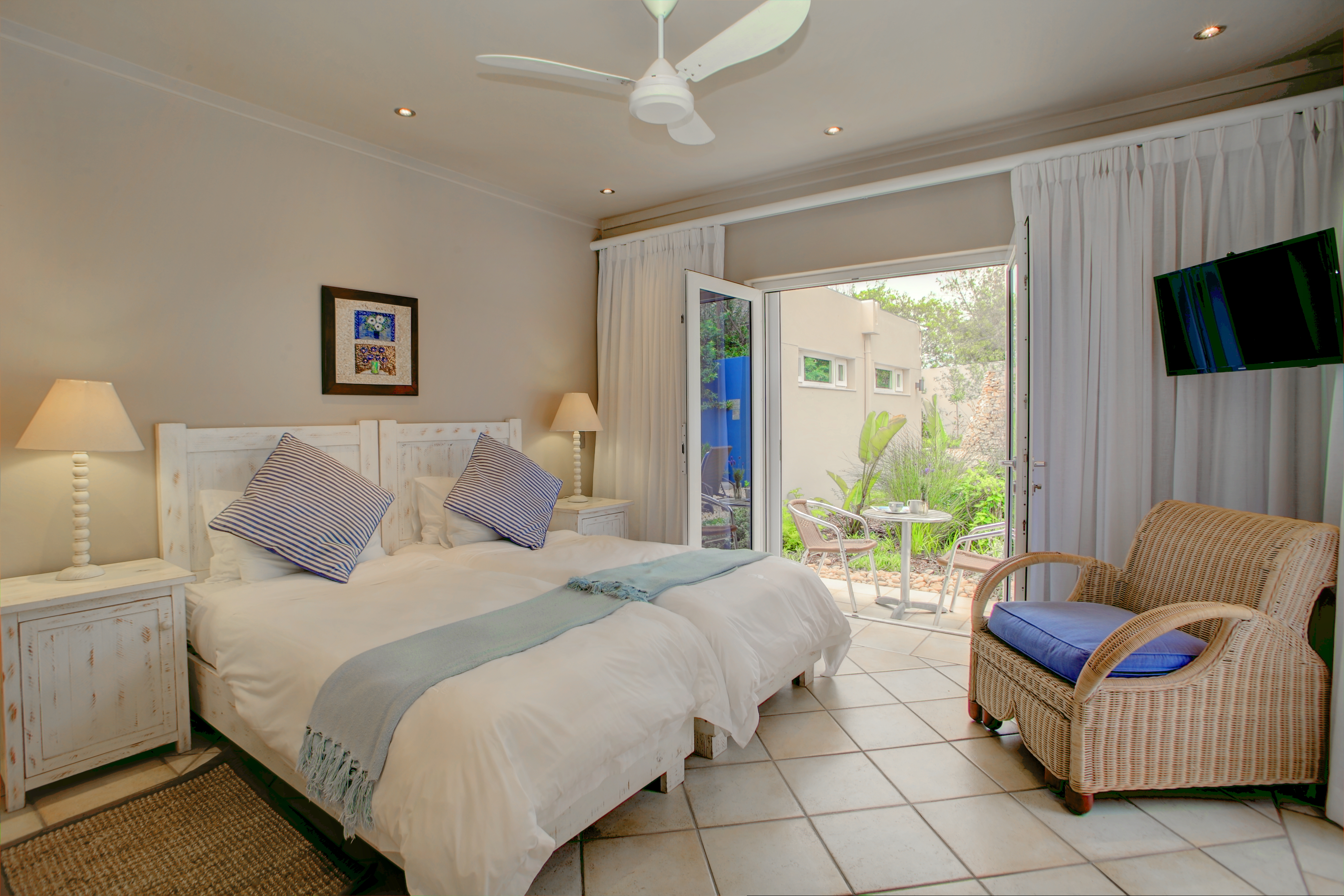 Twin room on ground floor 