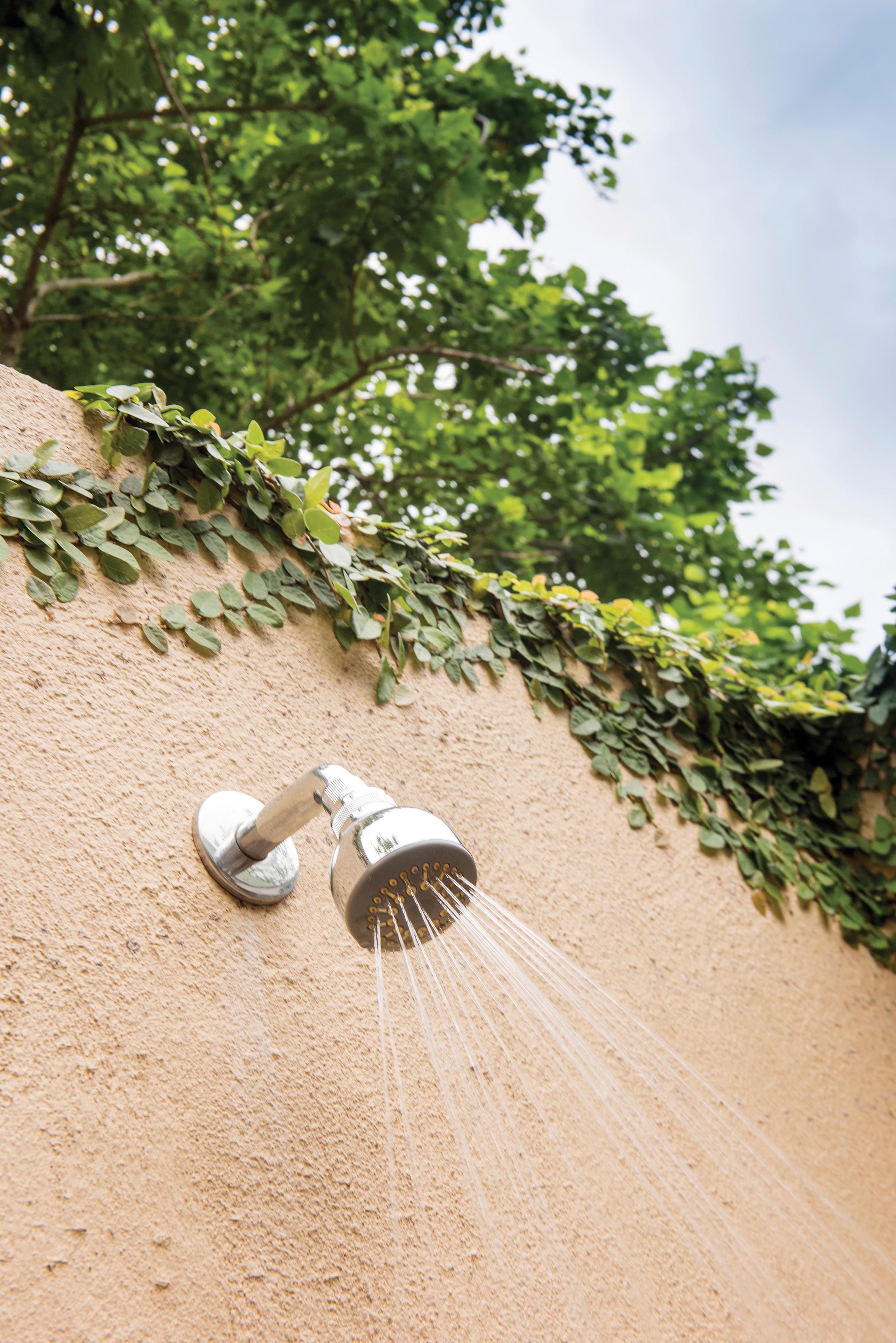 Outdoor Shower at Perry's Bridge