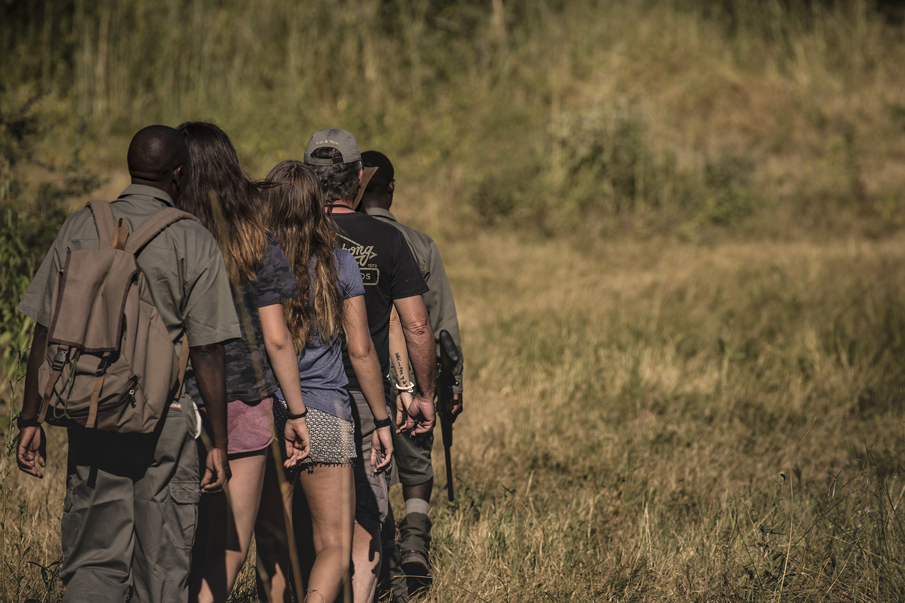 Walking safaris in Selinda