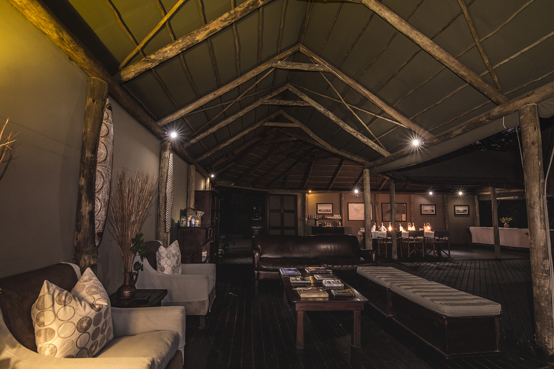 Mess Tent sitting area