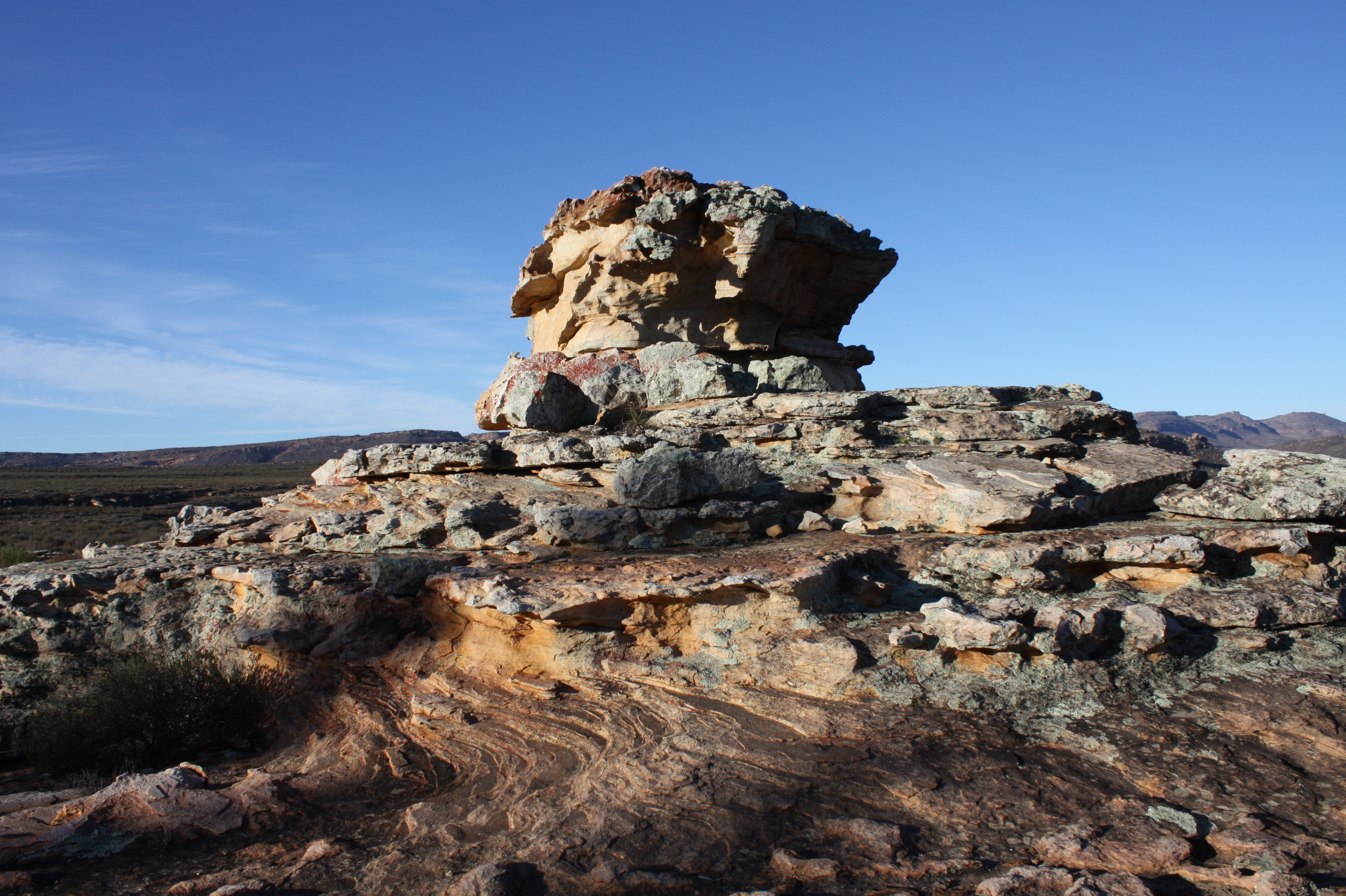 Amazing unique Rock formations define the landscape