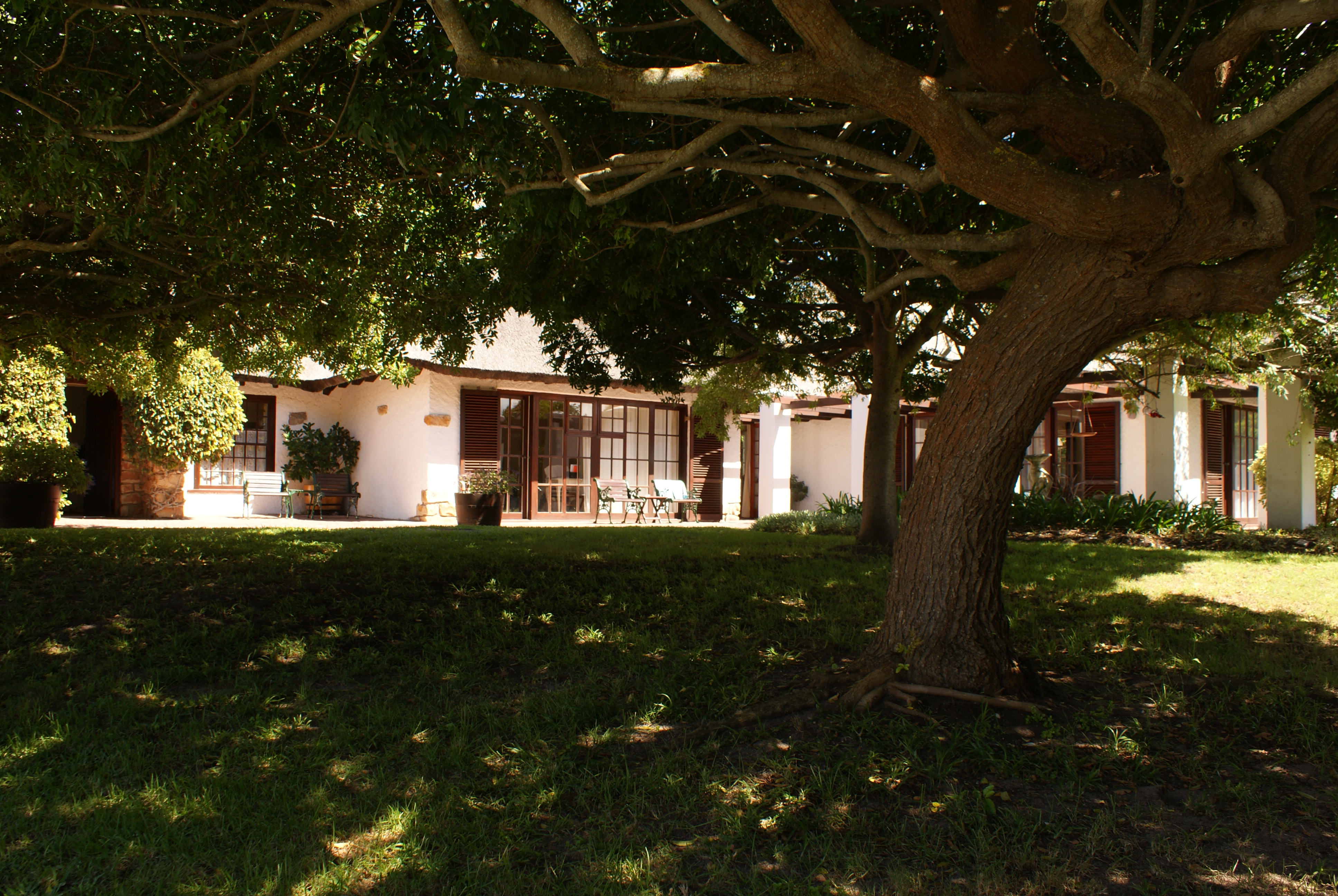 Enjoy the sun on the Garden Suite Patio