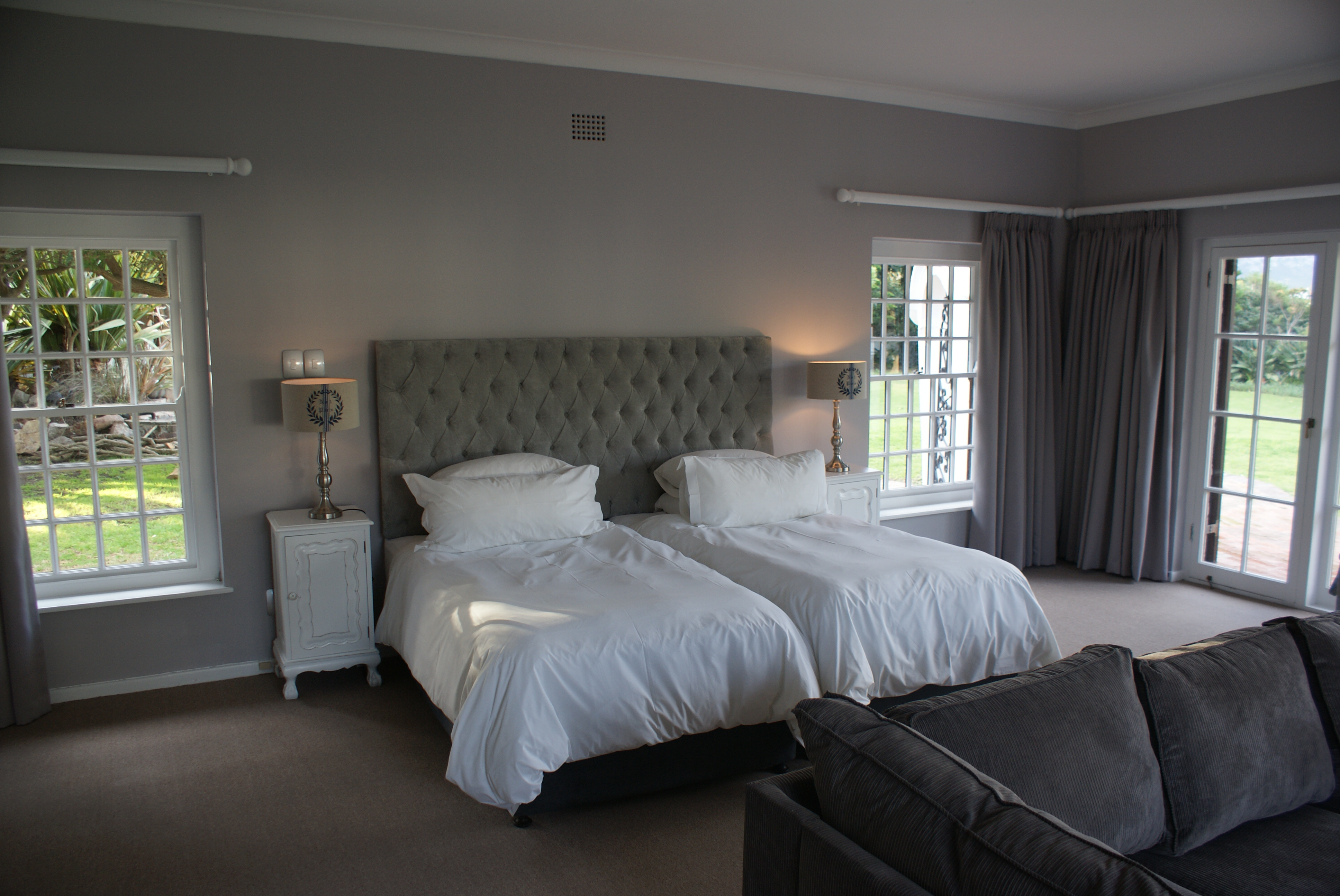 Executive Honeymoon Suite offers two 3/4 size beds