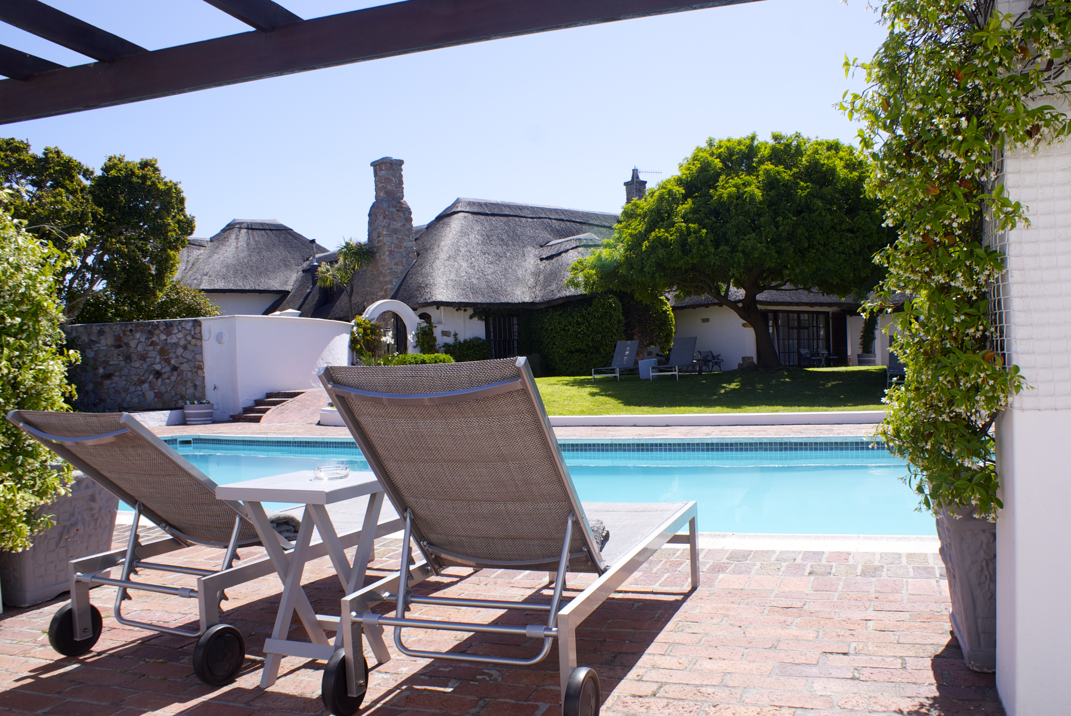 View from pool to main building WRLL