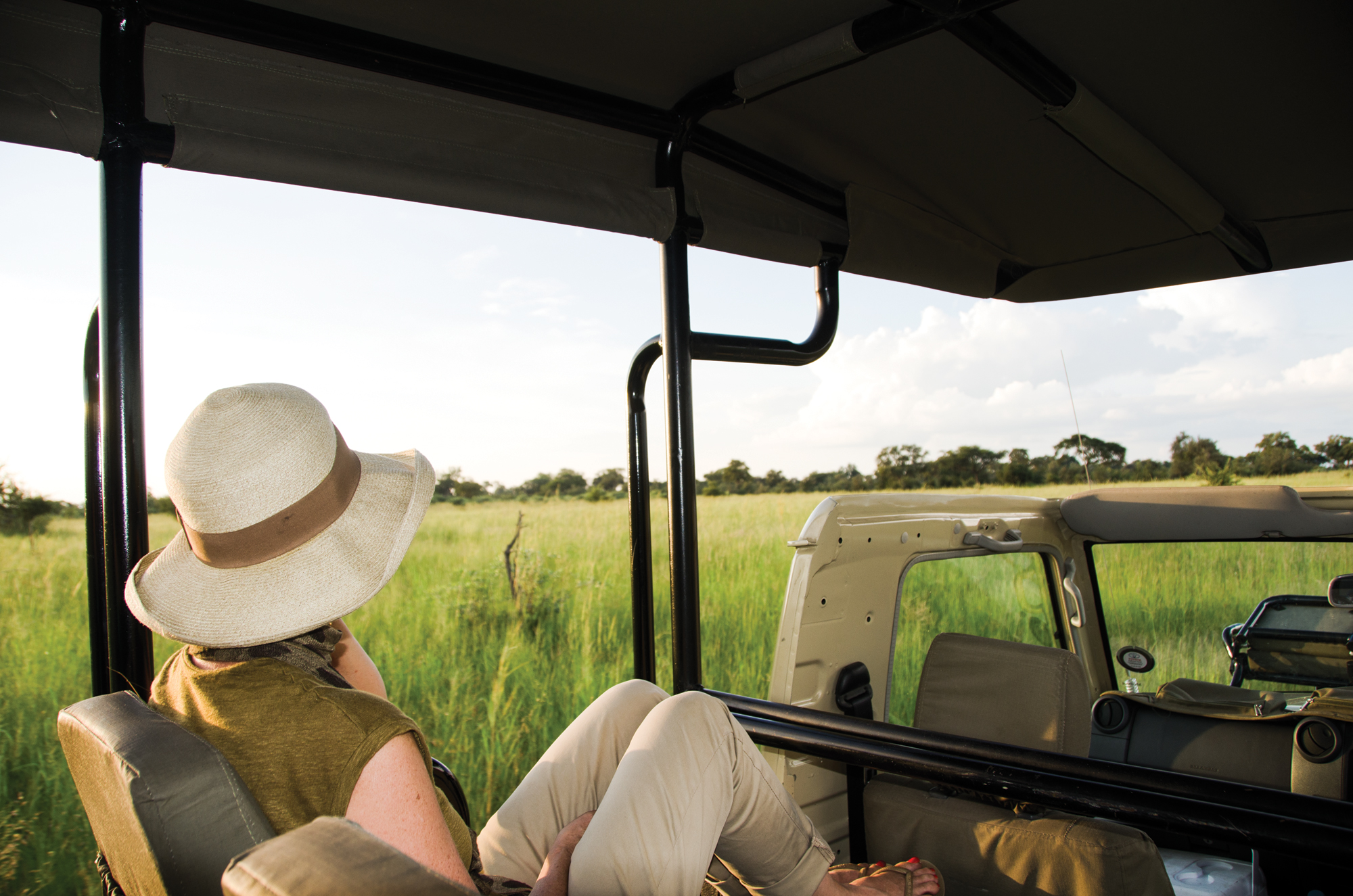 Game drive through Bwabwata