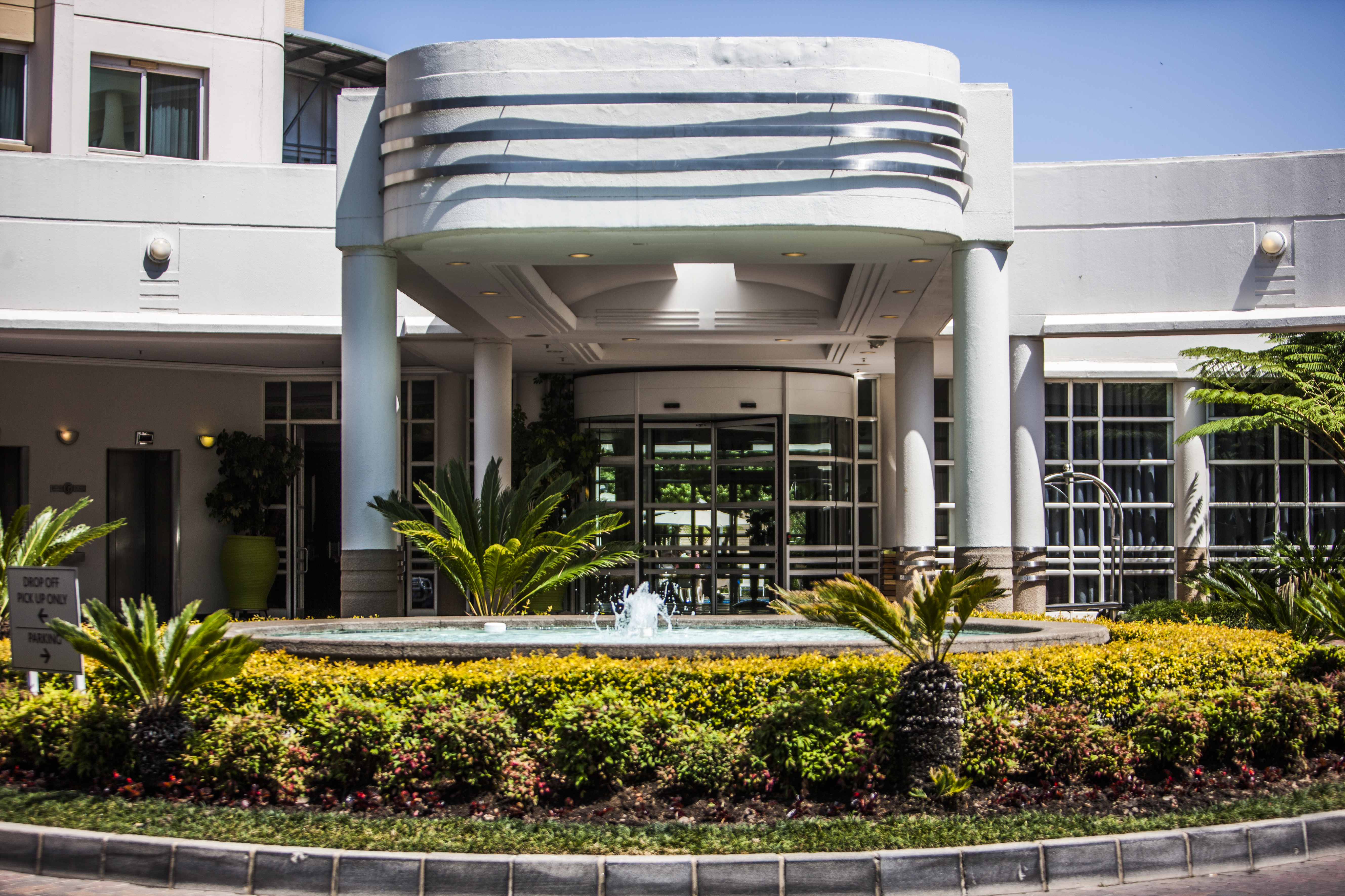 Hotel entrance