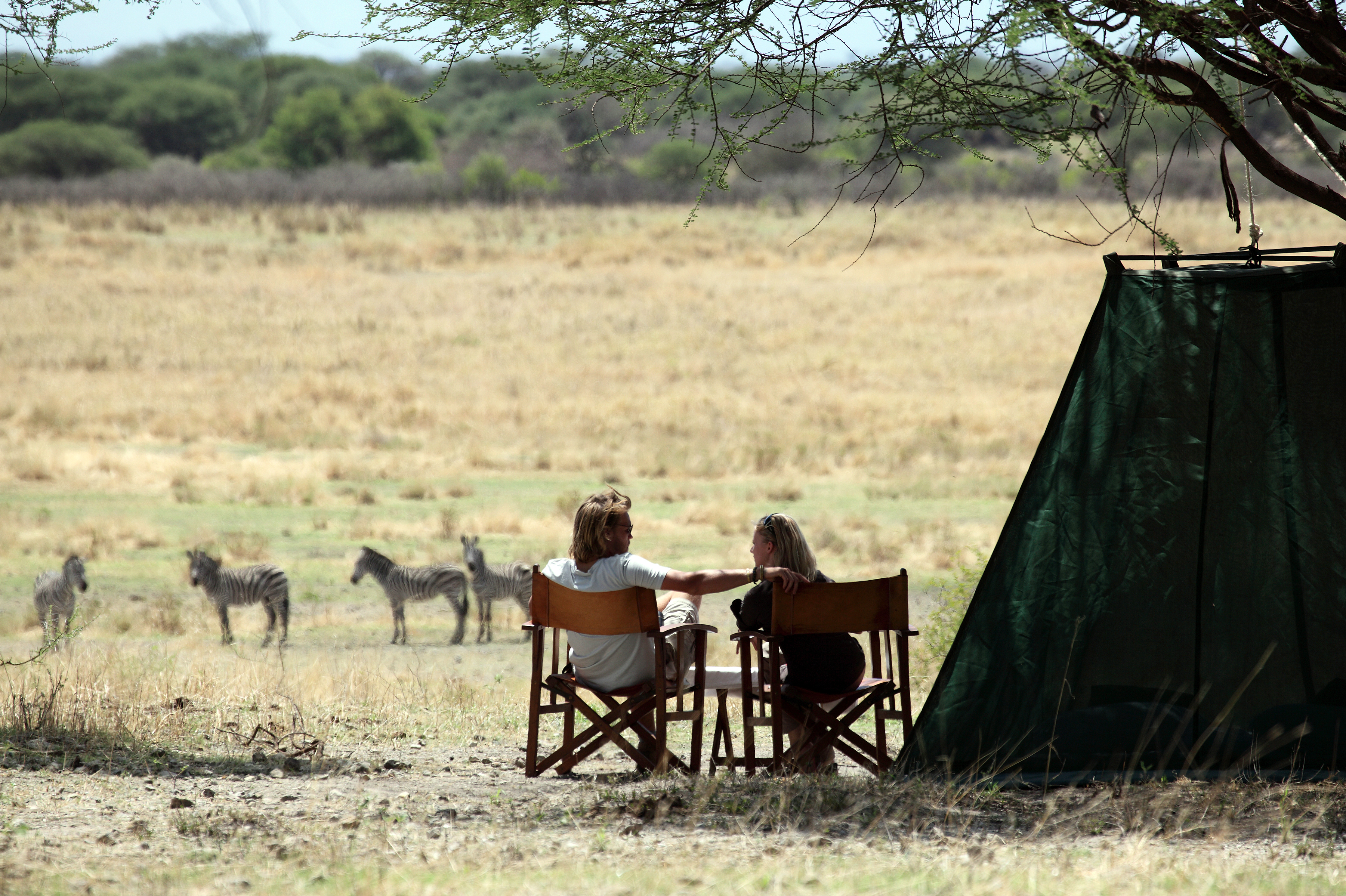 Fly camping is an option anywhere on the Conservancy