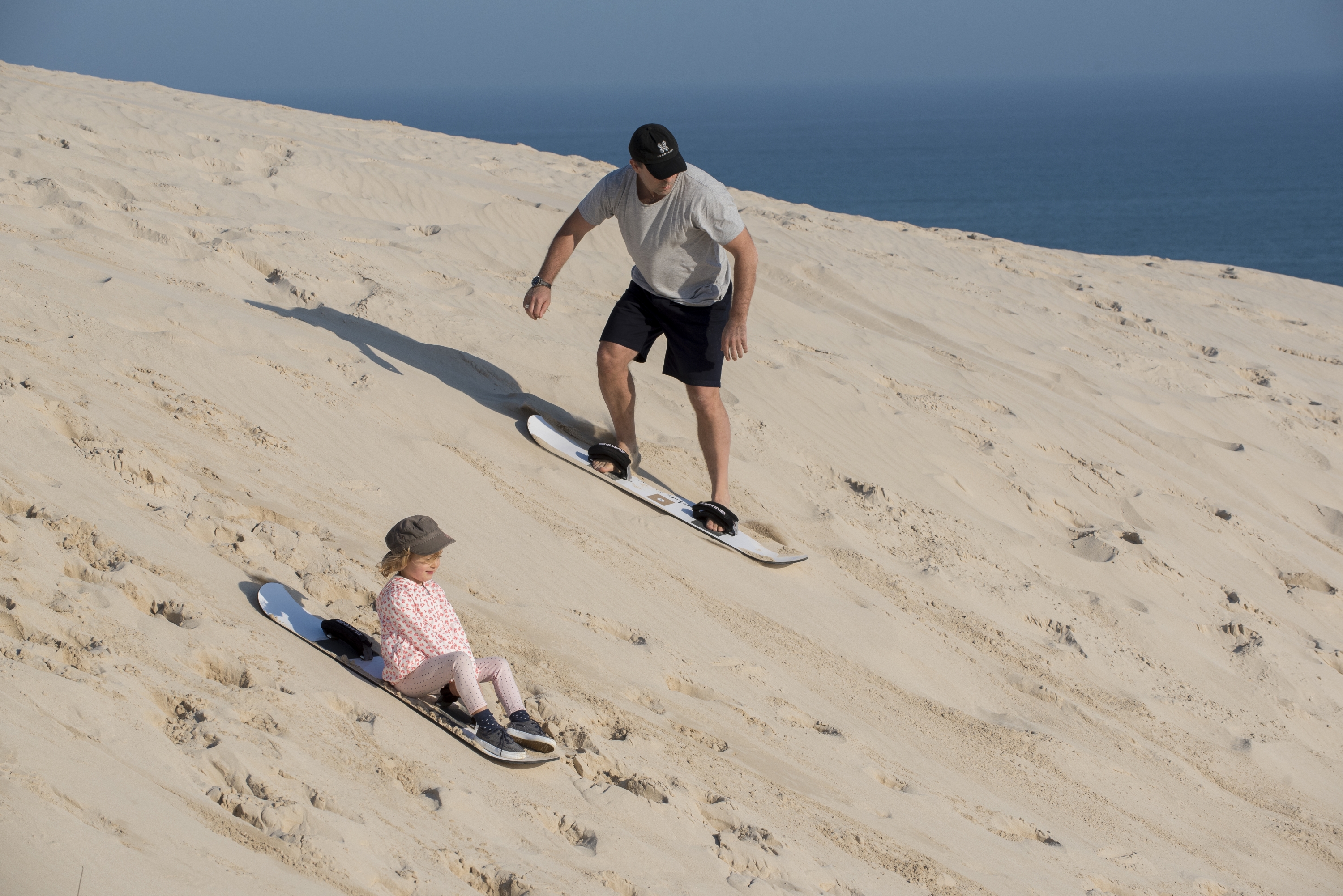 Sandboarding fun