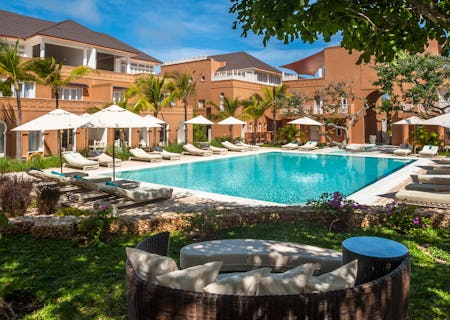 Medina pool and garden