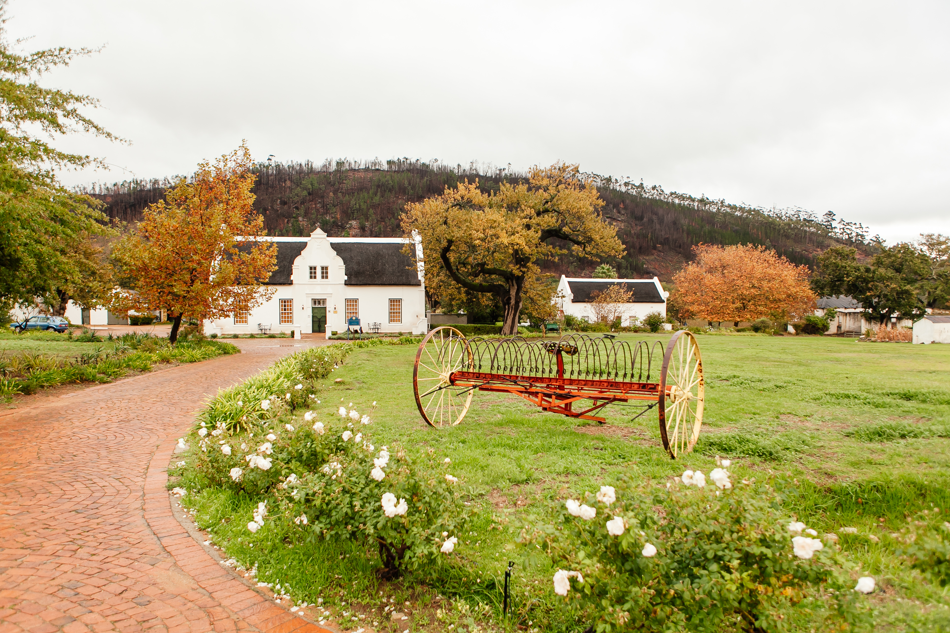 View of the entrace of Basse Provence