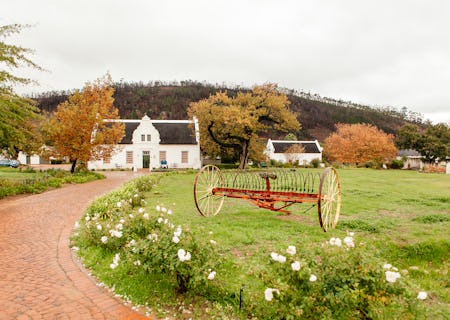 View of the entrace of Basse Provence