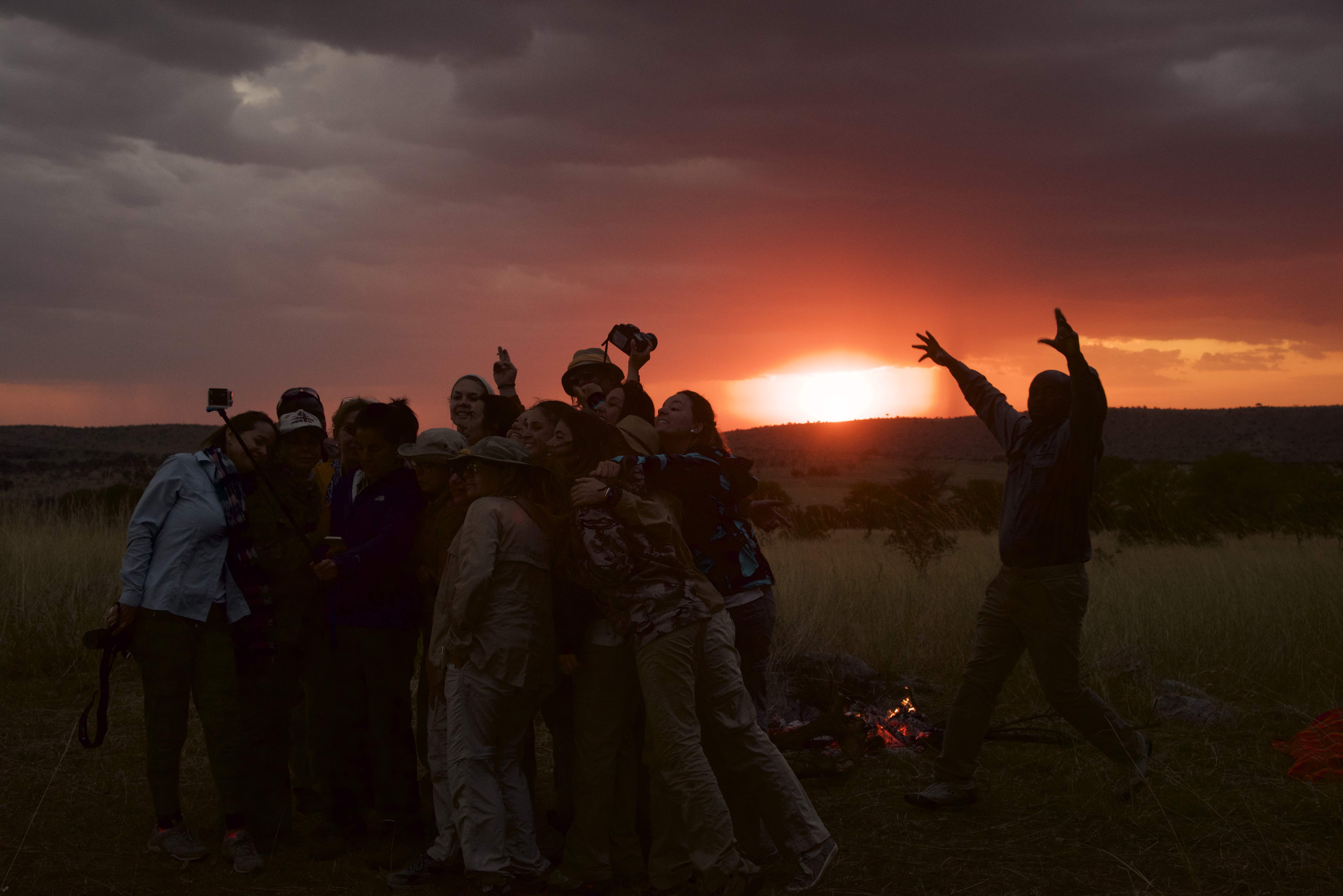 A fireside Gin & Tonic while watching the sun goes down is never amiss.