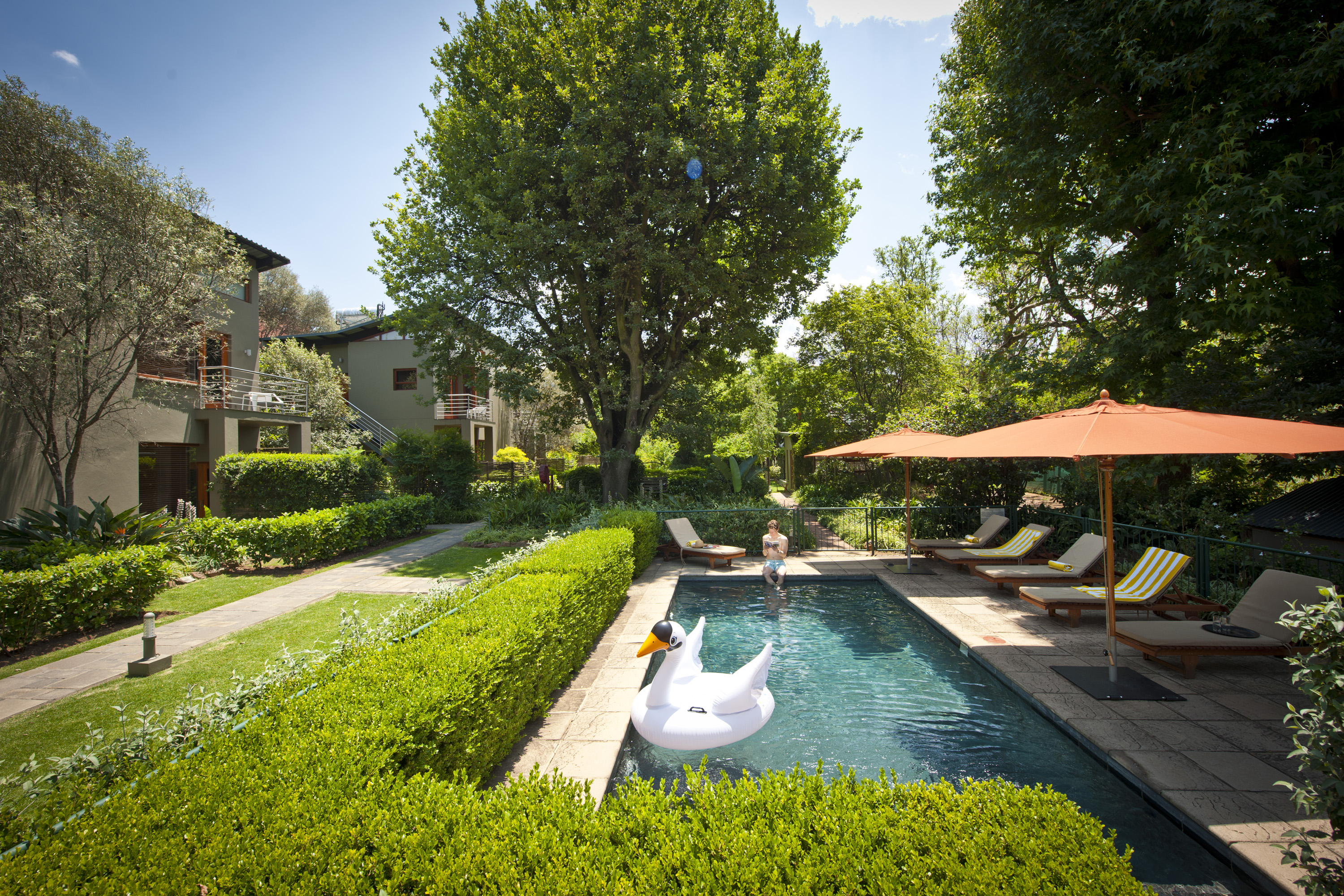 Smaller pool ideal for families