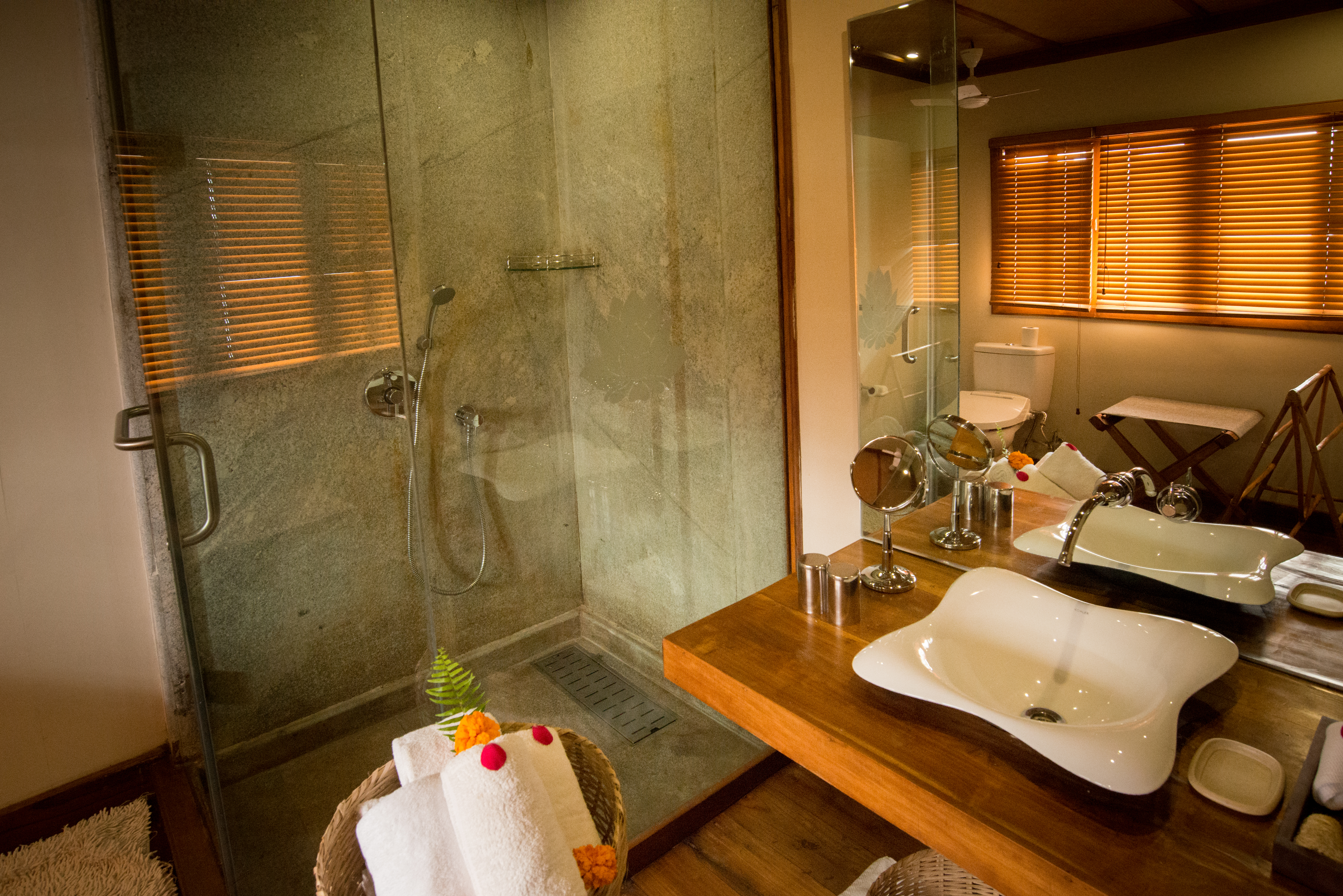 Bathroom at The Lotus