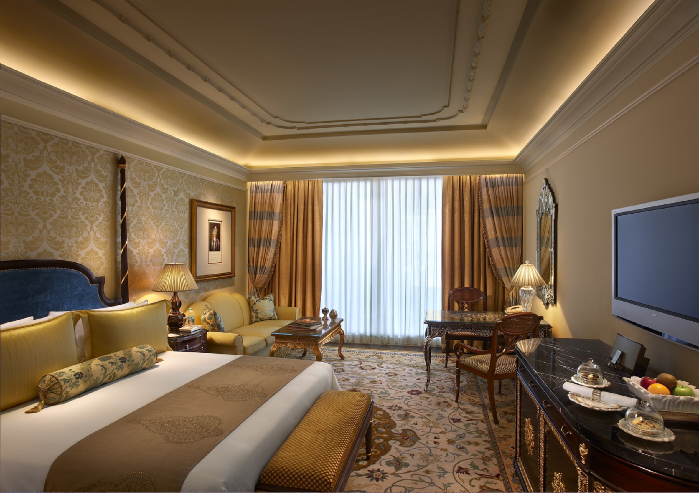 May be the smallest room at the palace, but largest in the city