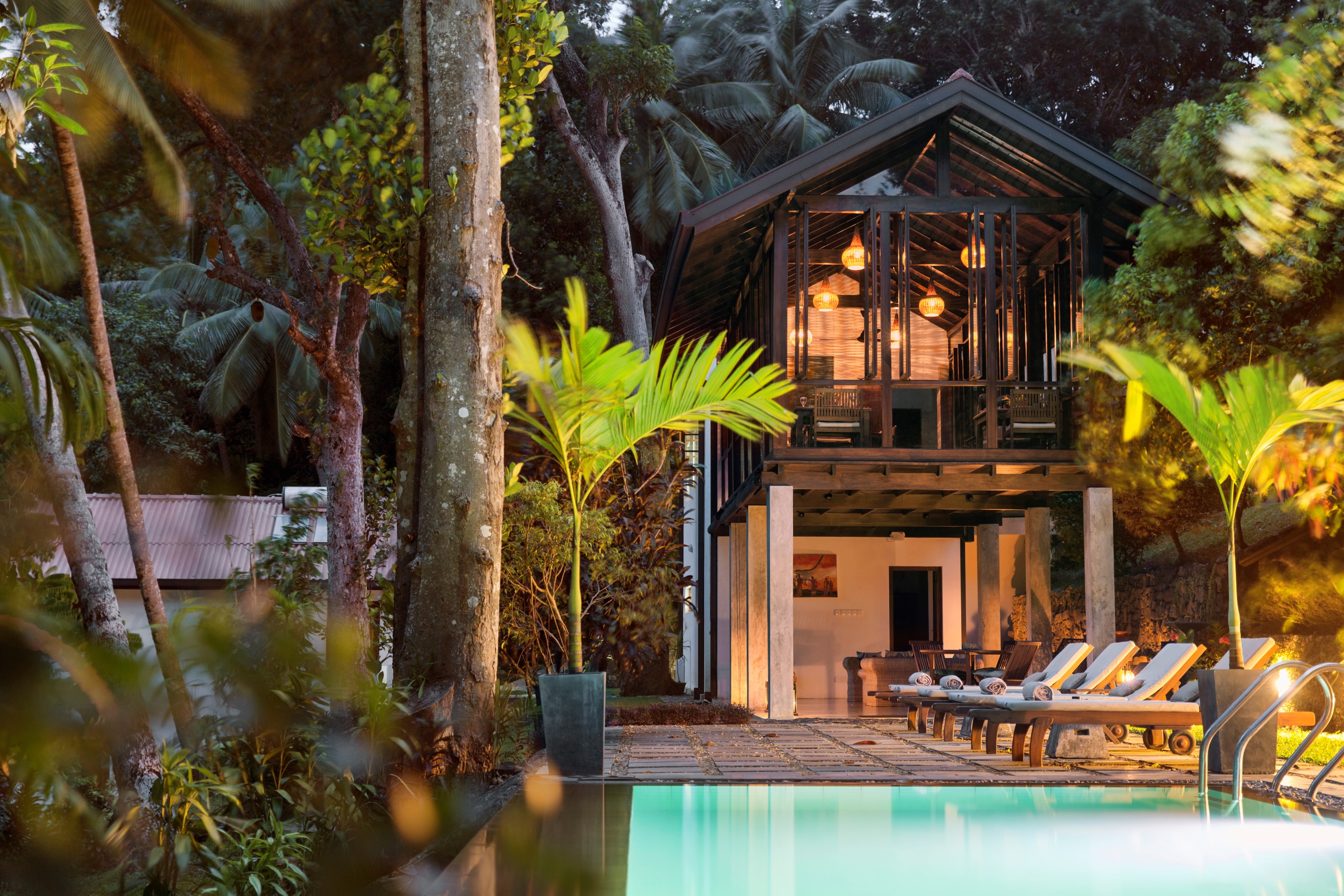 dining Pavilion and pool