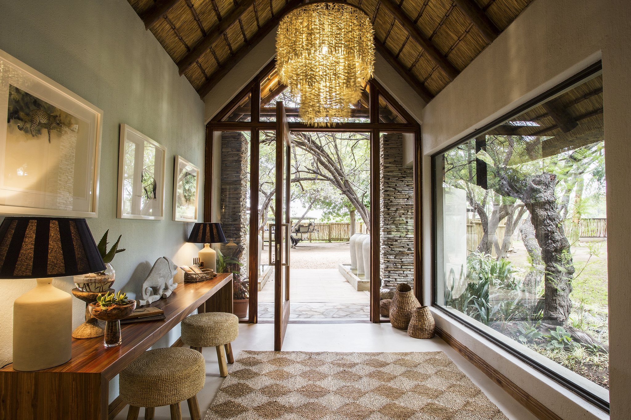 Welcome to Amani Safari Camp reception