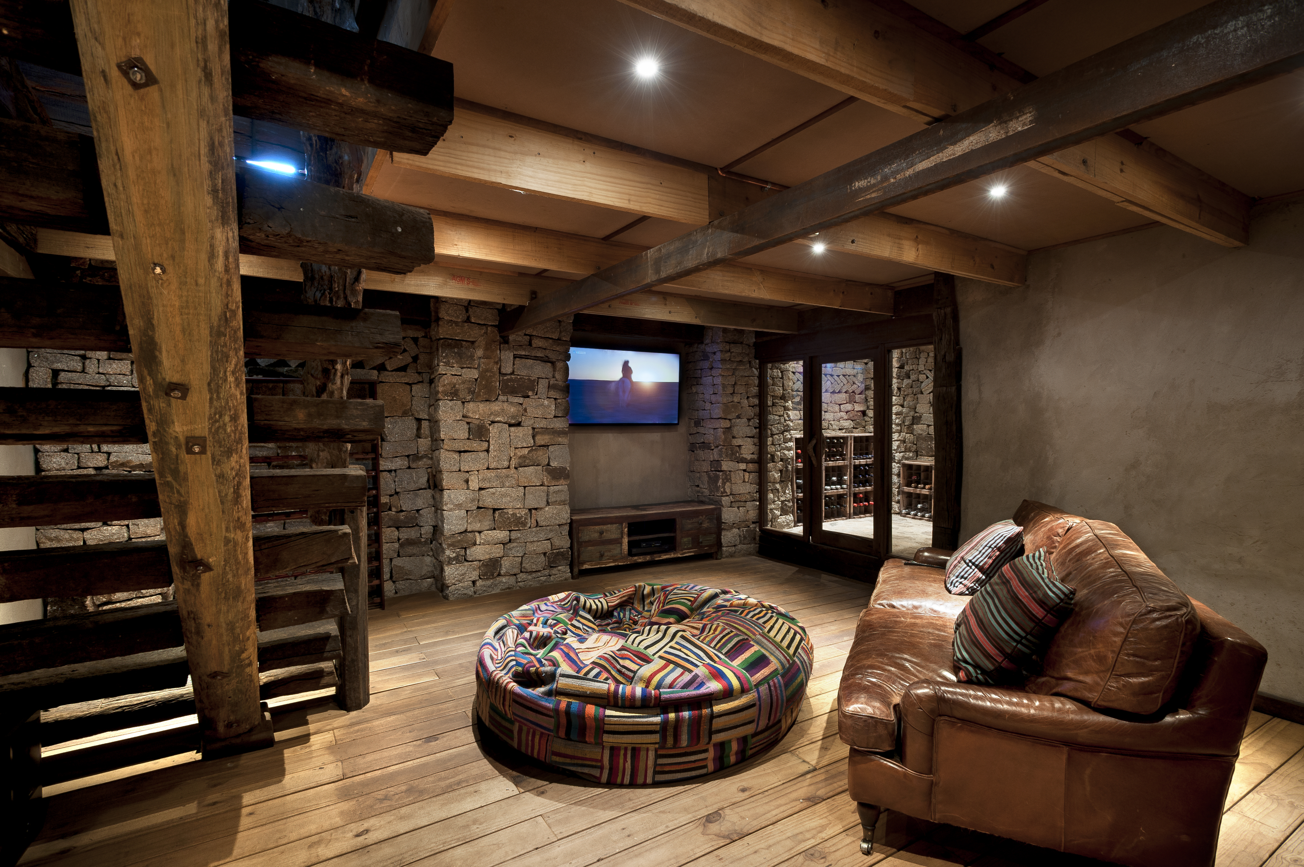 Inside Lounge Area and TV room