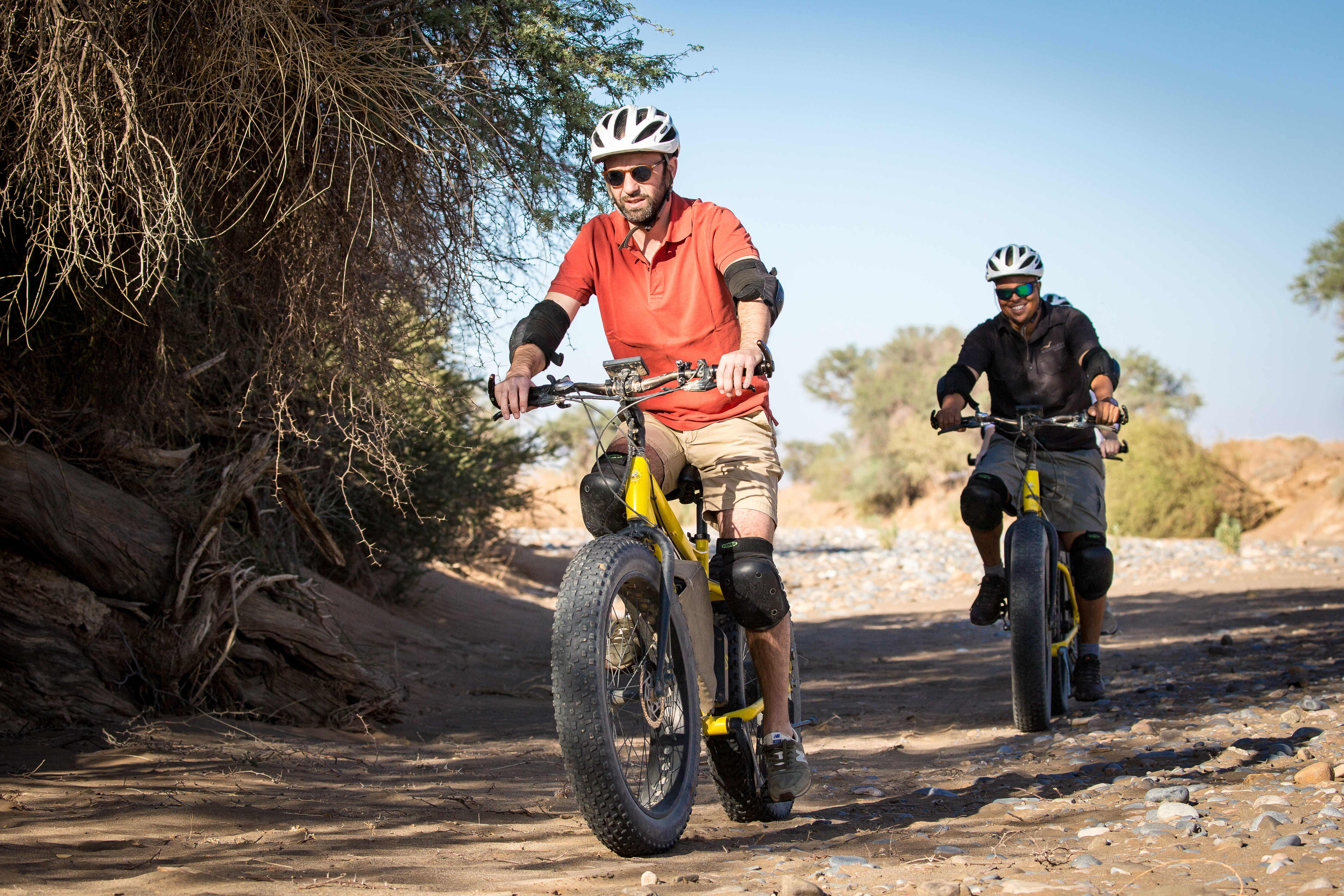 Enjoy bike tours through the reserve