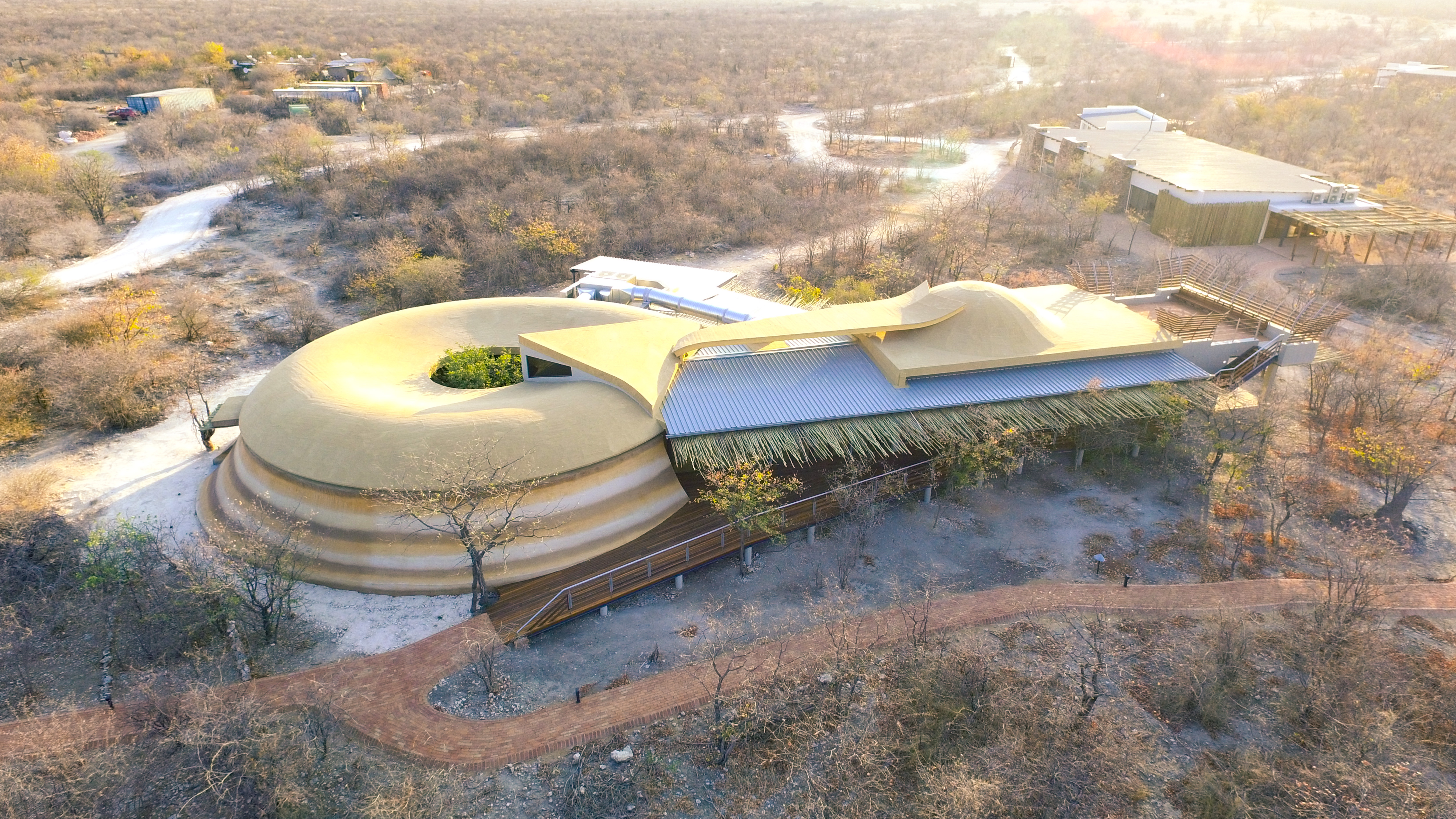 ORC Visitor Centre Aerial View