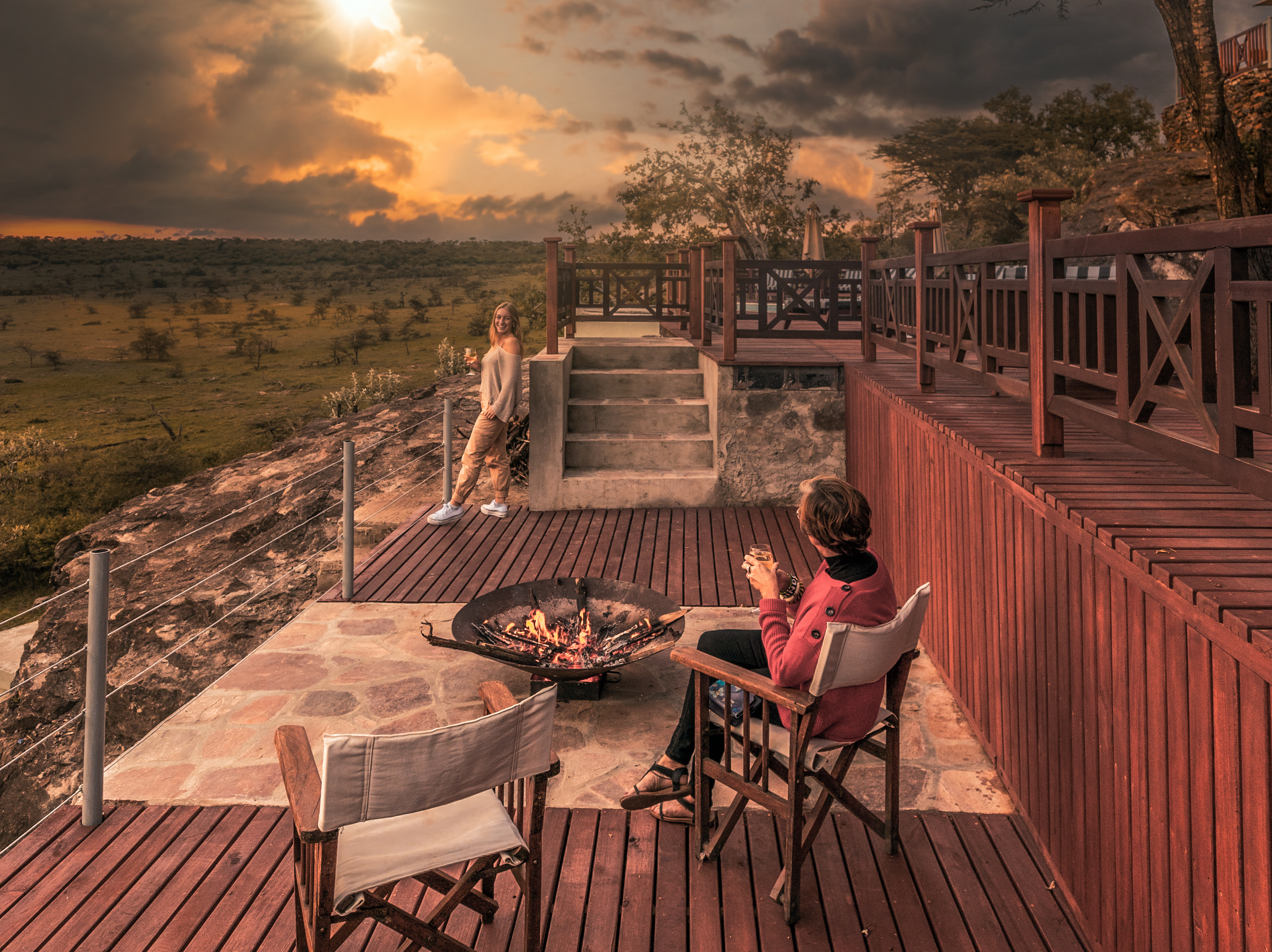 Ol Seki Hemingways Mara Fire Deck