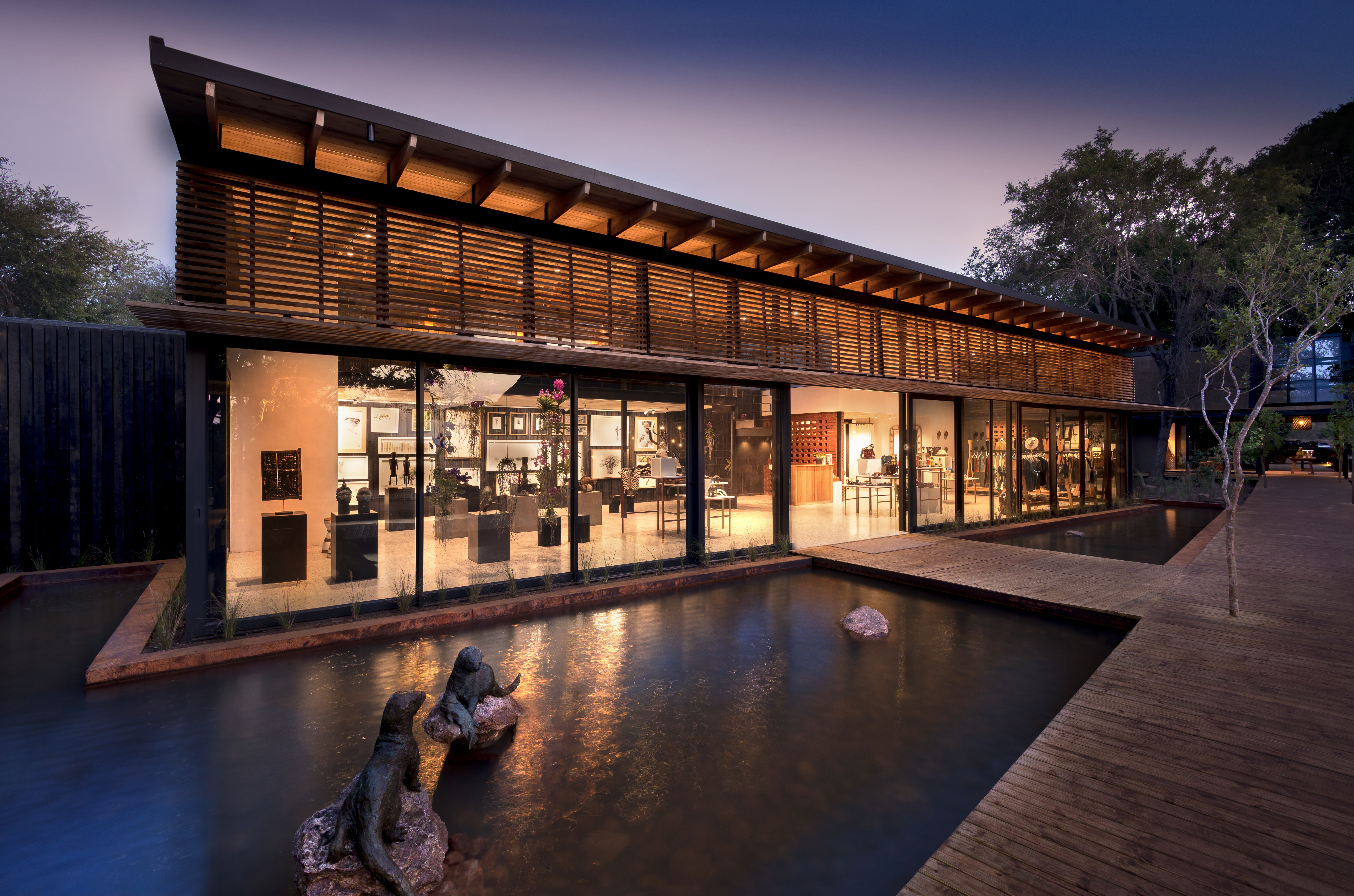 With a Safari Boutique and spiral staircase leading up to a Creative Lab, where guests can transform their photographs into works of art.