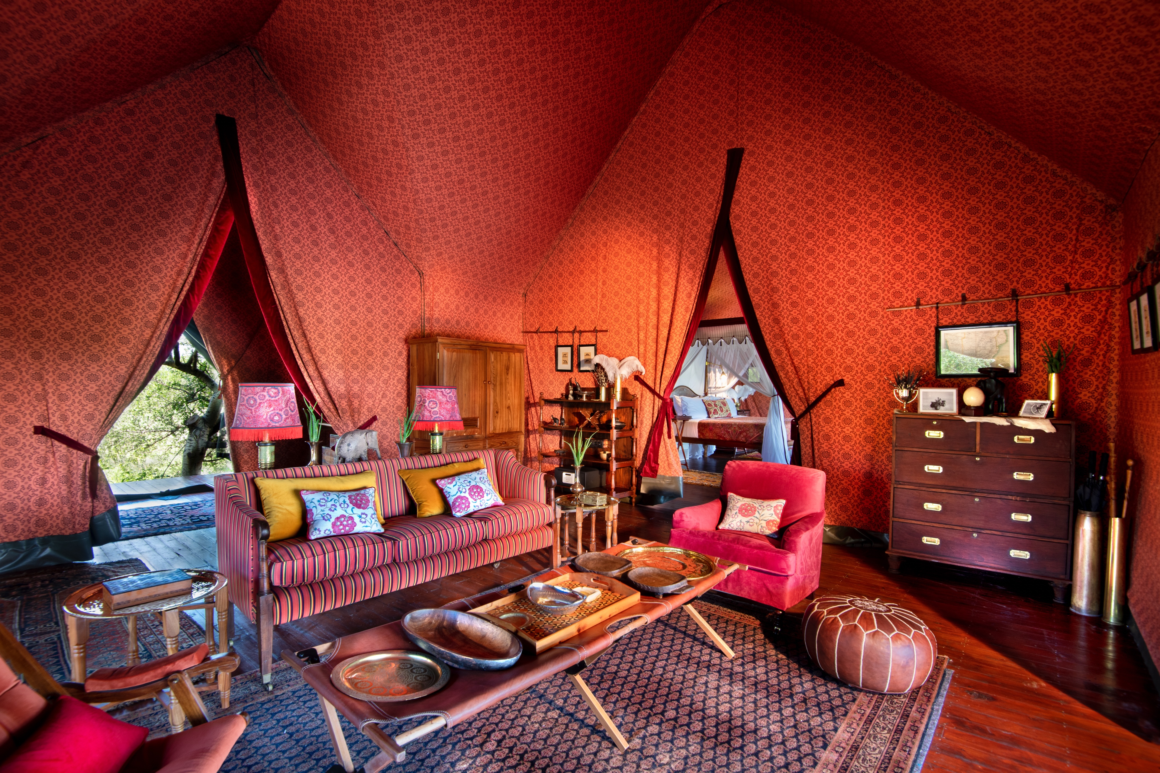 Guest Tent Lounge Area 