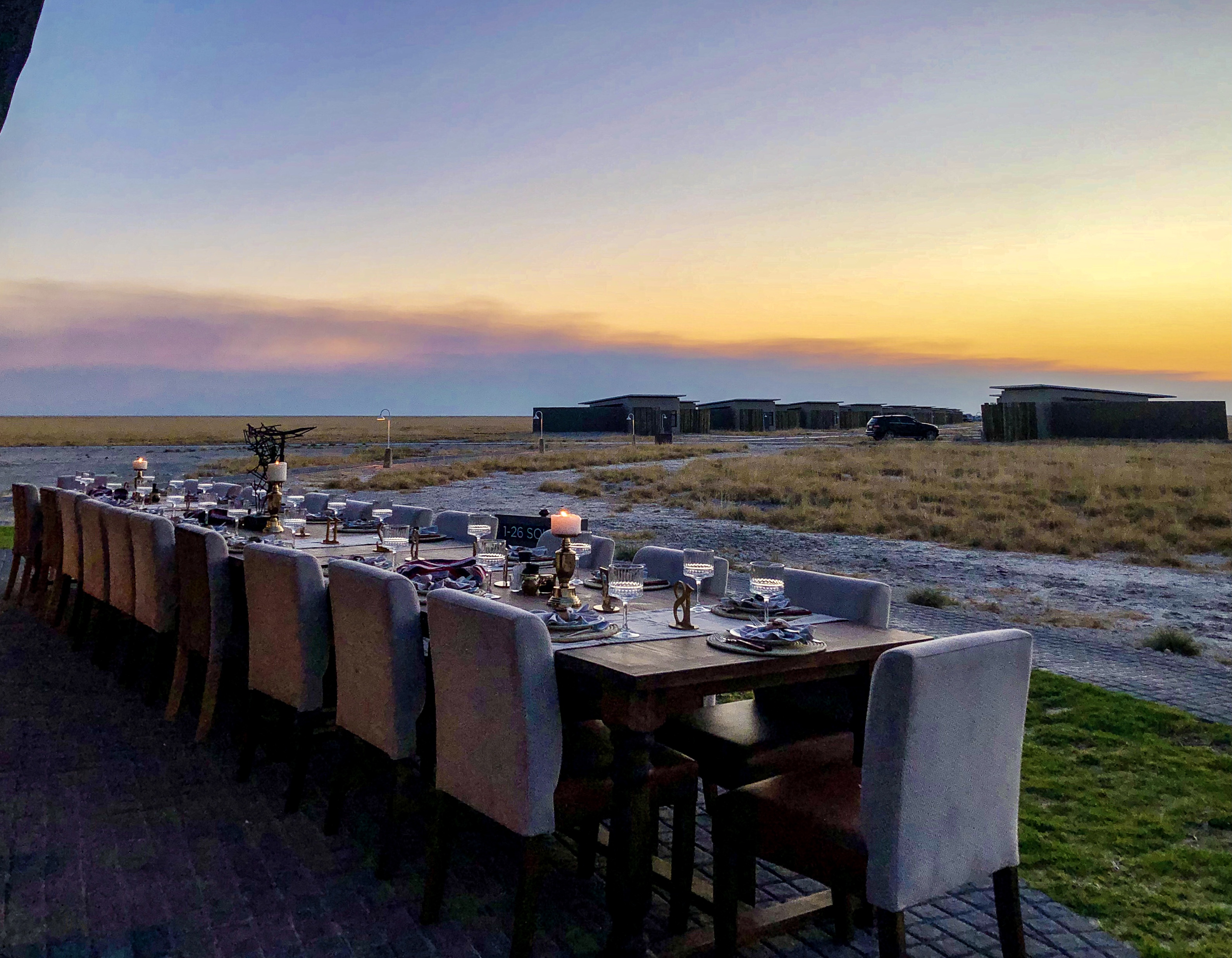 Etosha King Nehale - outdoor dining