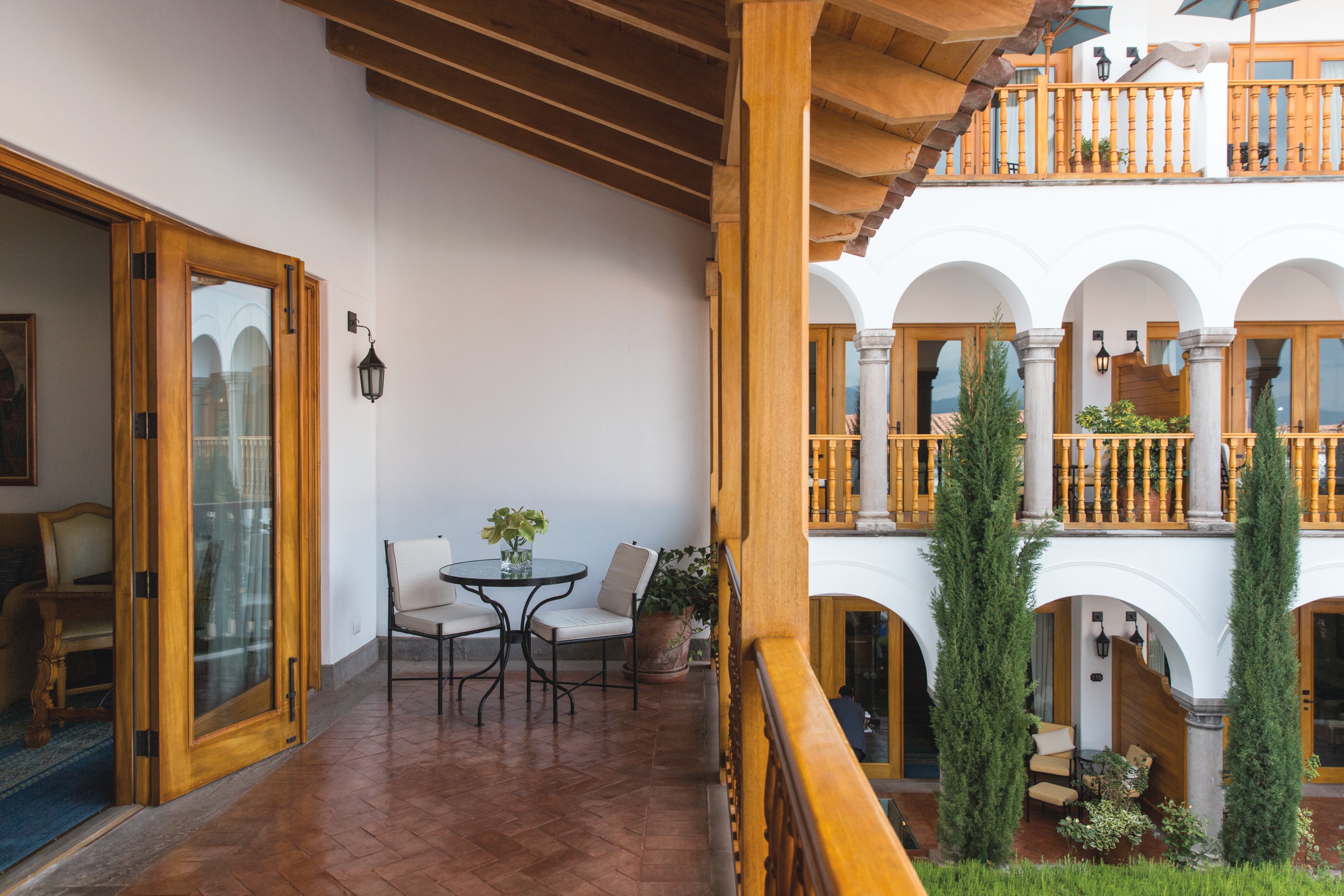 Bedroom outdoor terrace 