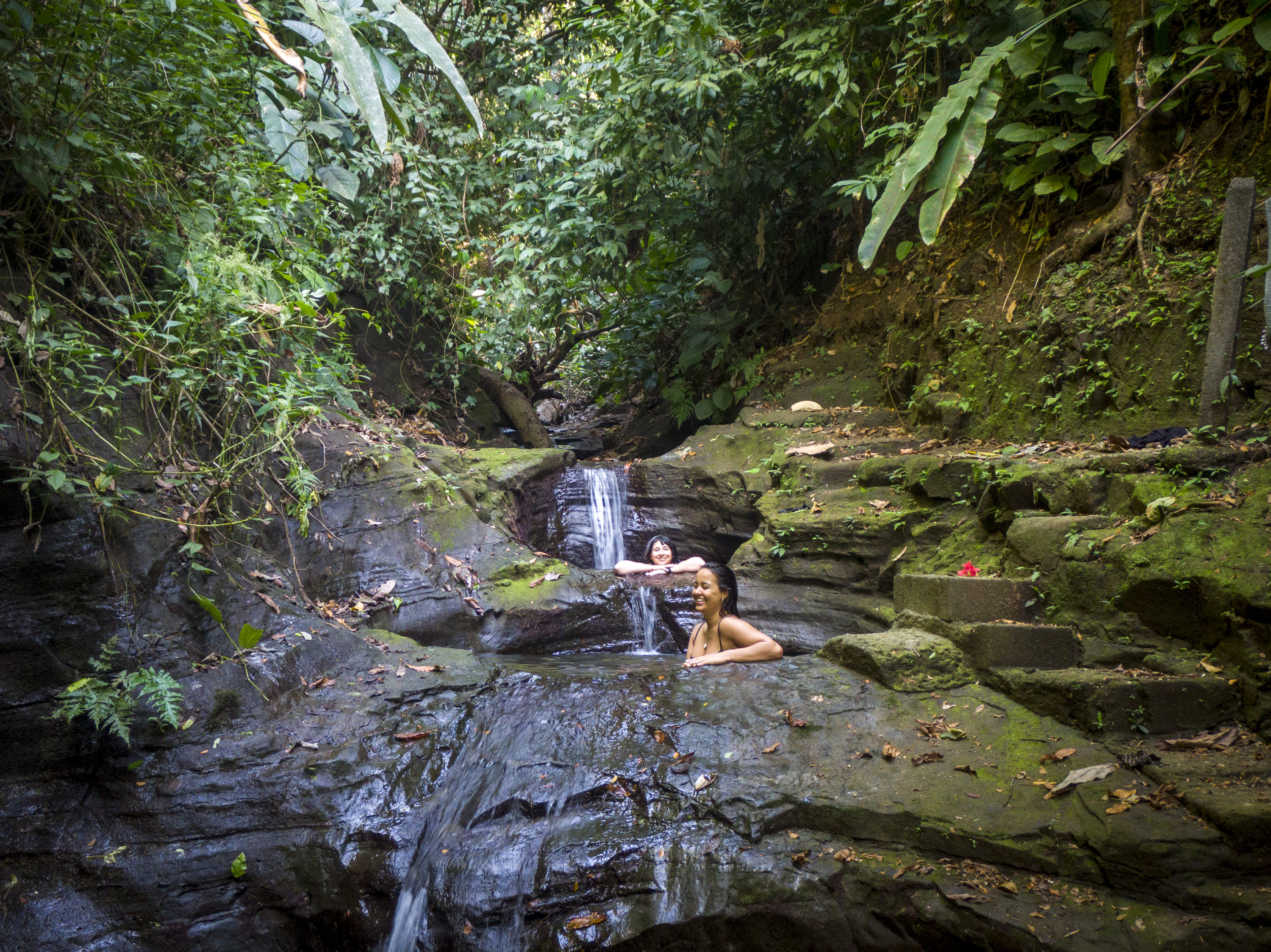 A close walk from the lodge, these naturally formed pools are wonderfully fresh
