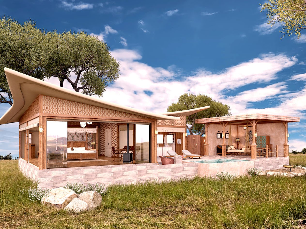 Arriving on the safari scene in June 2024, One Nature's latest offering promises to combine its signature panache with superb vistas across the grasslands of the Northern Serengeti. Bold design choices make a splash throughout the lodge including...
