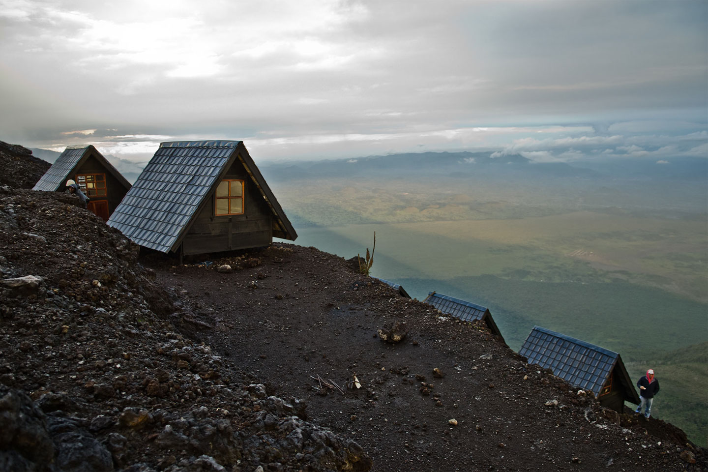 Nyiragongo Volcano-Summit Shelters, Virunga | Timbuktu Travel